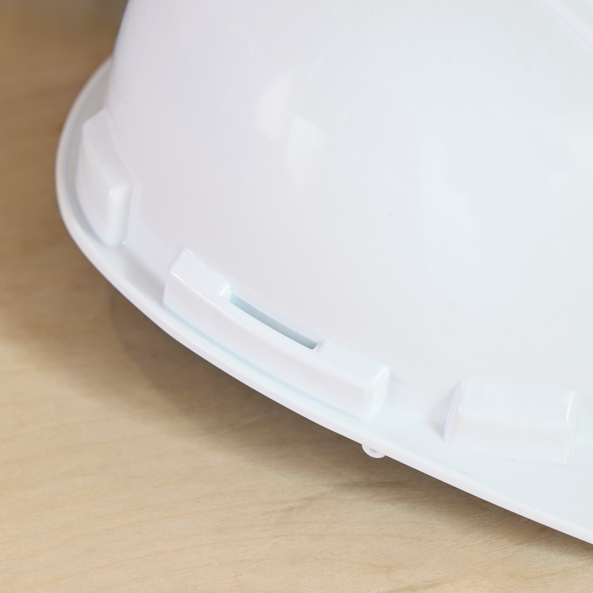 slide 4 of 6, Safety Works White Hard Hat, 1 ct