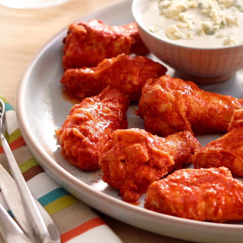 slide 8 of 10, Foster Farms Simply Raised USDA Antibiotic Free Party Chicken Wings - 1-2.5lbs - price per lb, per lb