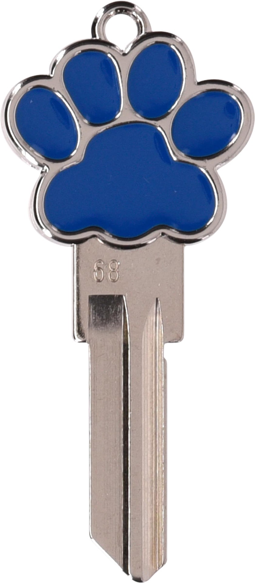 slide 1 of 6, Minute Key Silver #68 SC1 Brass House/Entry Key Blank, 1 ct