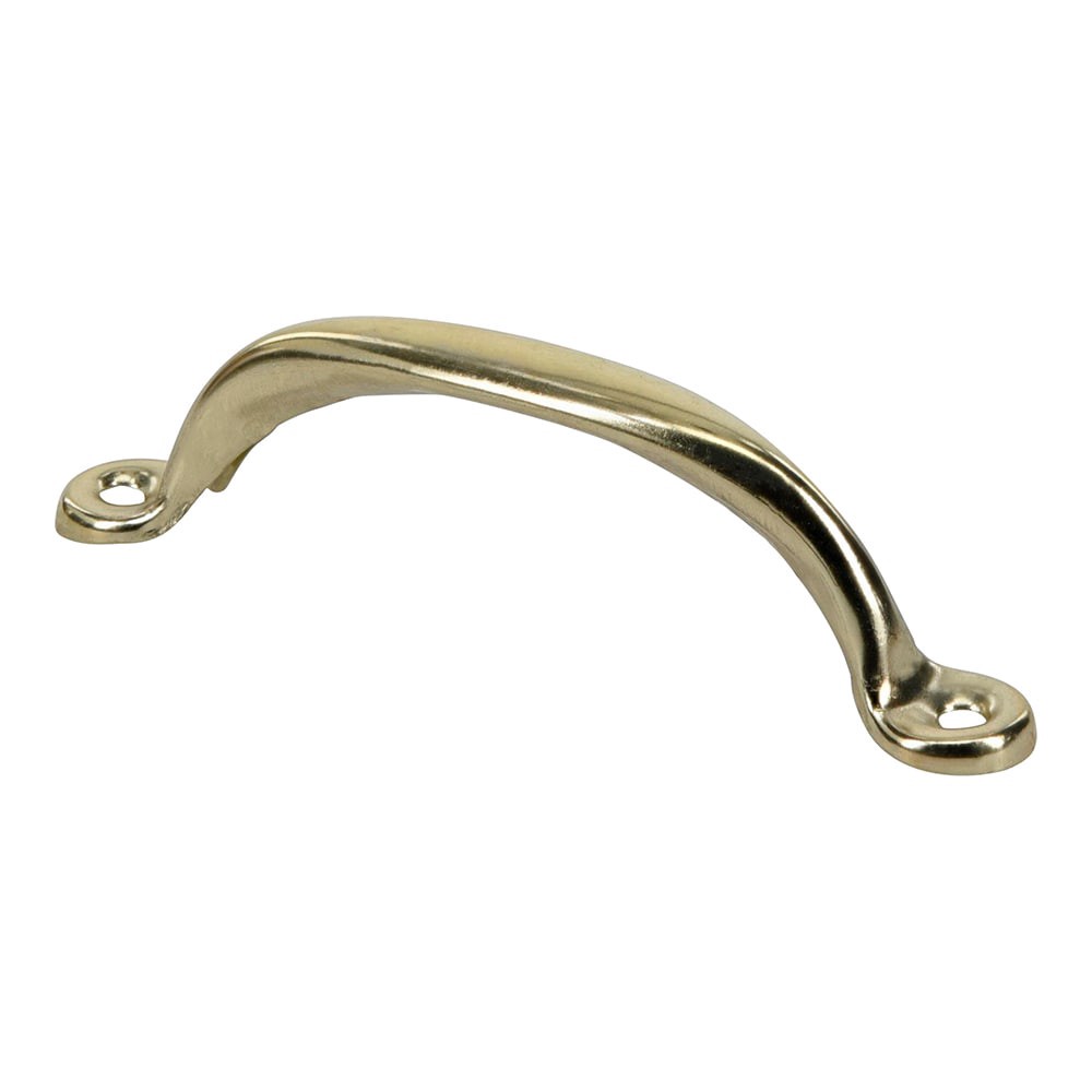 slide 2 of 6, RELIABILT Polished Brass Screen/Storm door Replacement Pull handle, 1 ct