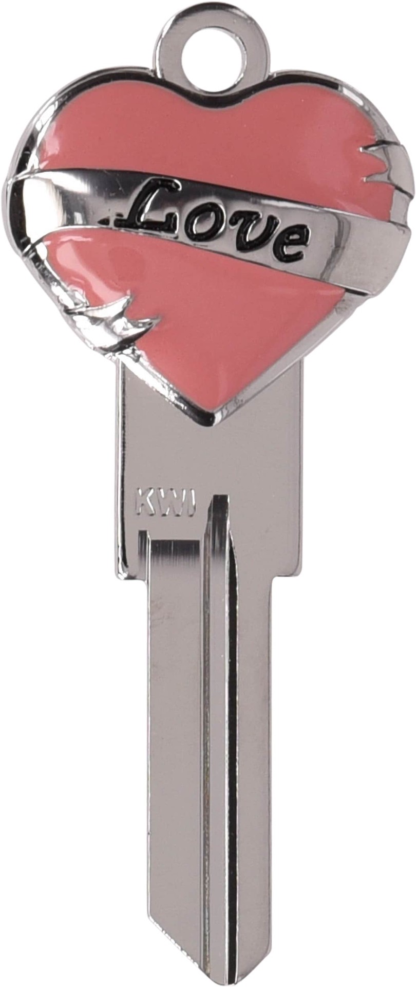 slide 1 of 3, Minute Key Silver #66 KW1 Brass House/Entry Key Blank, 1 ct