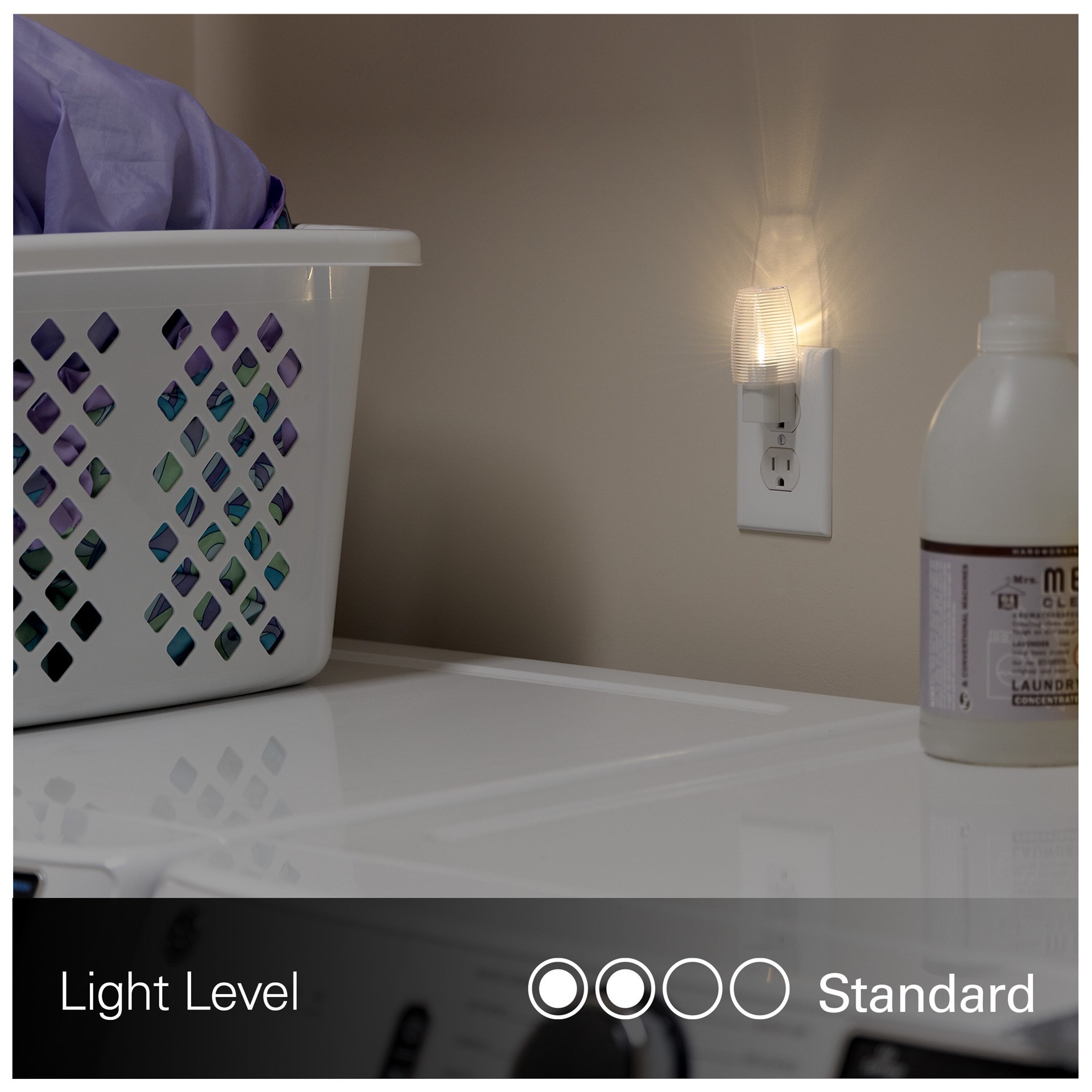 slide 5 of 6, Enbrighten 2 -Pack White LED Auto On/Off Night Light, 1 ct