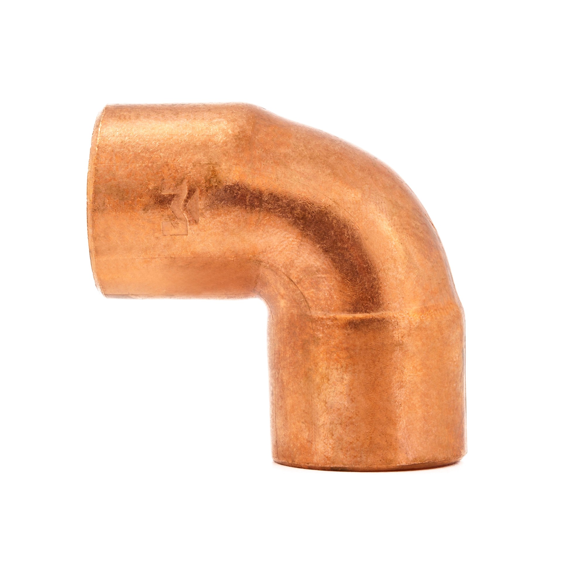 slide 2 of 6, Streamline 1-in 90-Degree Copper Short Radius Elbow, 1 ct