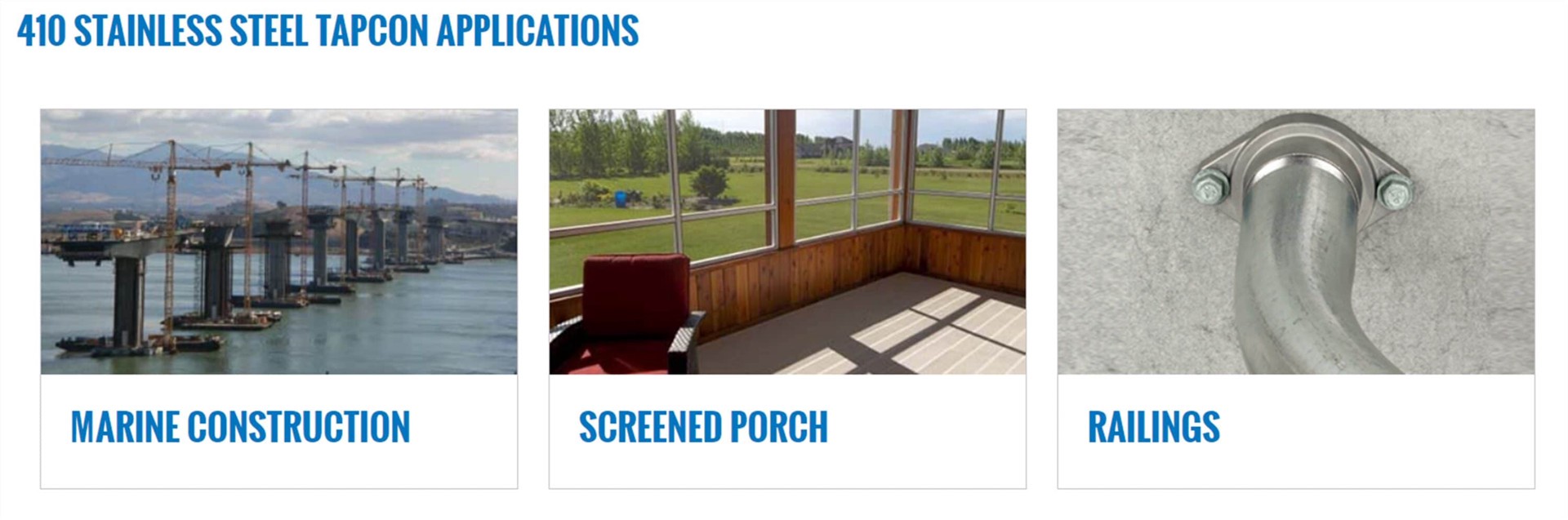 slide 4 of 6, Tapcon 1/4-in x 1-3/4-in Concrete Screw Anchors 8-Pack, 1 ct