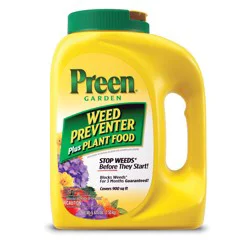 Preen Garden Weed Preventer Plus Plant Food 5.625-lbs. 900-sq ft Pre-Emergent Herbicide