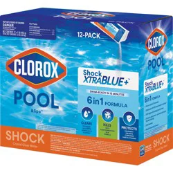 Clorox Pool&Spa 12 -Pack 16-oz Dichlor Pool Shock