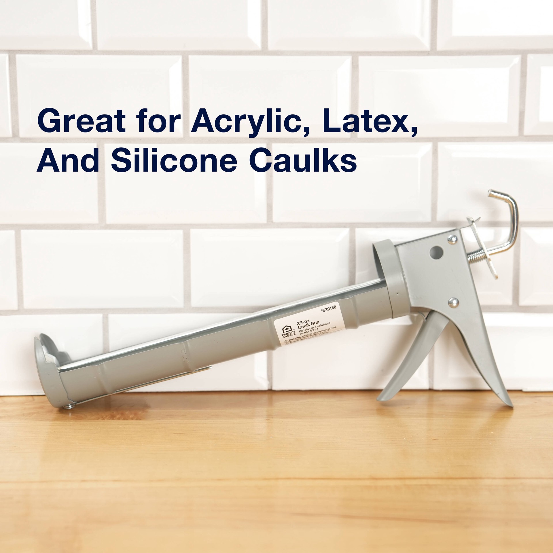 slide 3 of 6, Project Source 29 -oz Rod Caulk Gun, 1 ct