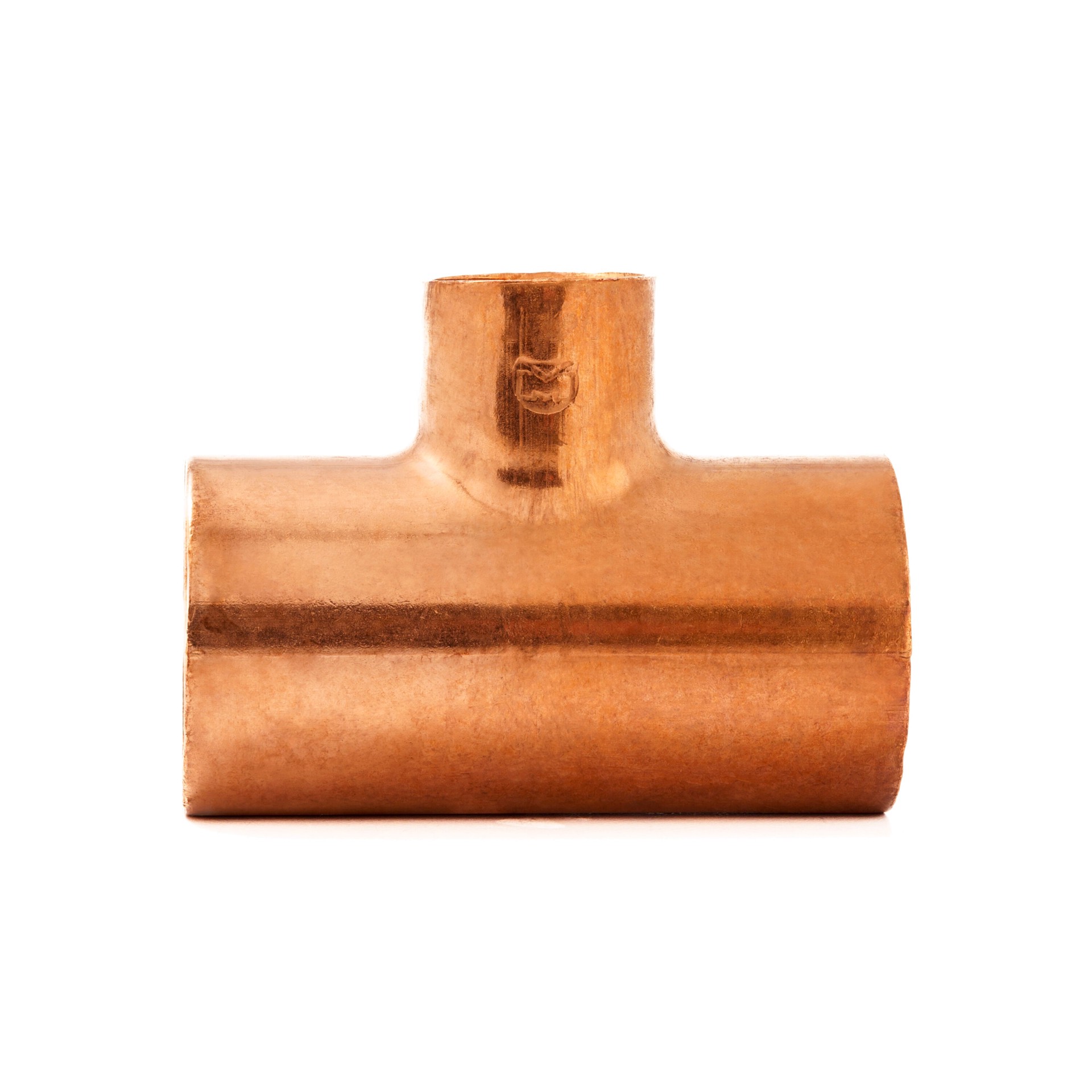 slide 2 of 6, Streamline 1-1/4-in x 1-1/4-in x 3/4-in Copper Reducing Tee, 1 ct