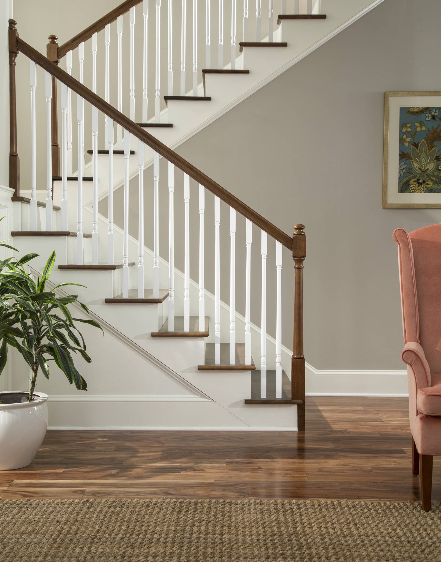 slide 2 of 6, Crown Heritage Colonial 54-in x 3-in Unfinished Poplar Colonial Intermediate Stair Newel Post, 1 ct