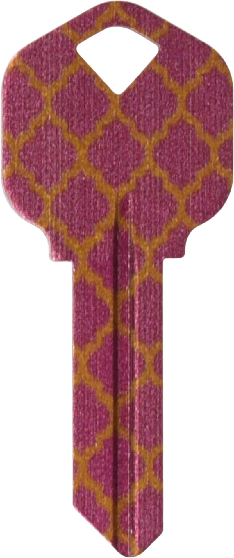 slide 3 of 6, Minute Key Multicolor #66 KW1 Brass House/Entry Key Blank, 1 ct