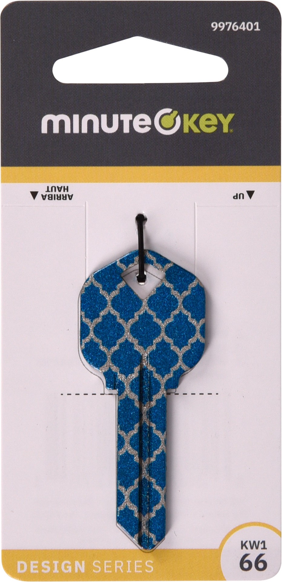 slide 6 of 6, Minute Key Multicolor #66 KW1 Brass House/Entry Key Blank, 1 ct
