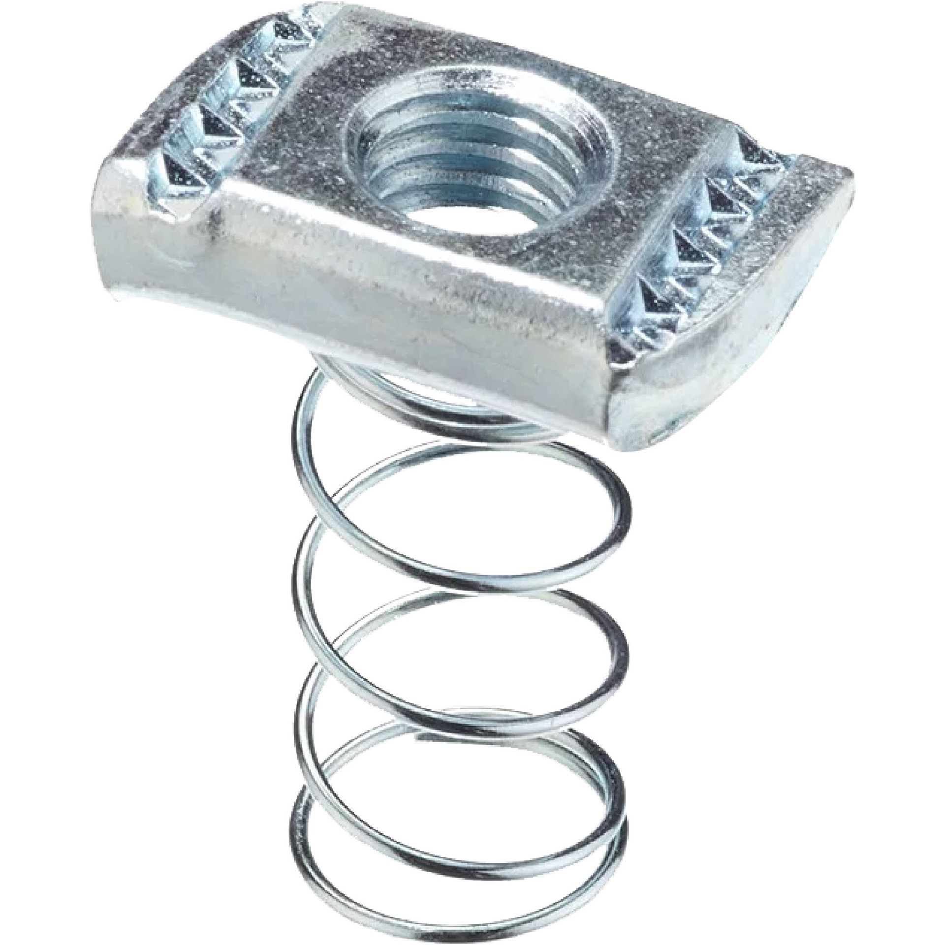 slide 1 of 6, Adamax 3/8-in Straight Strut Nut, 1 ct