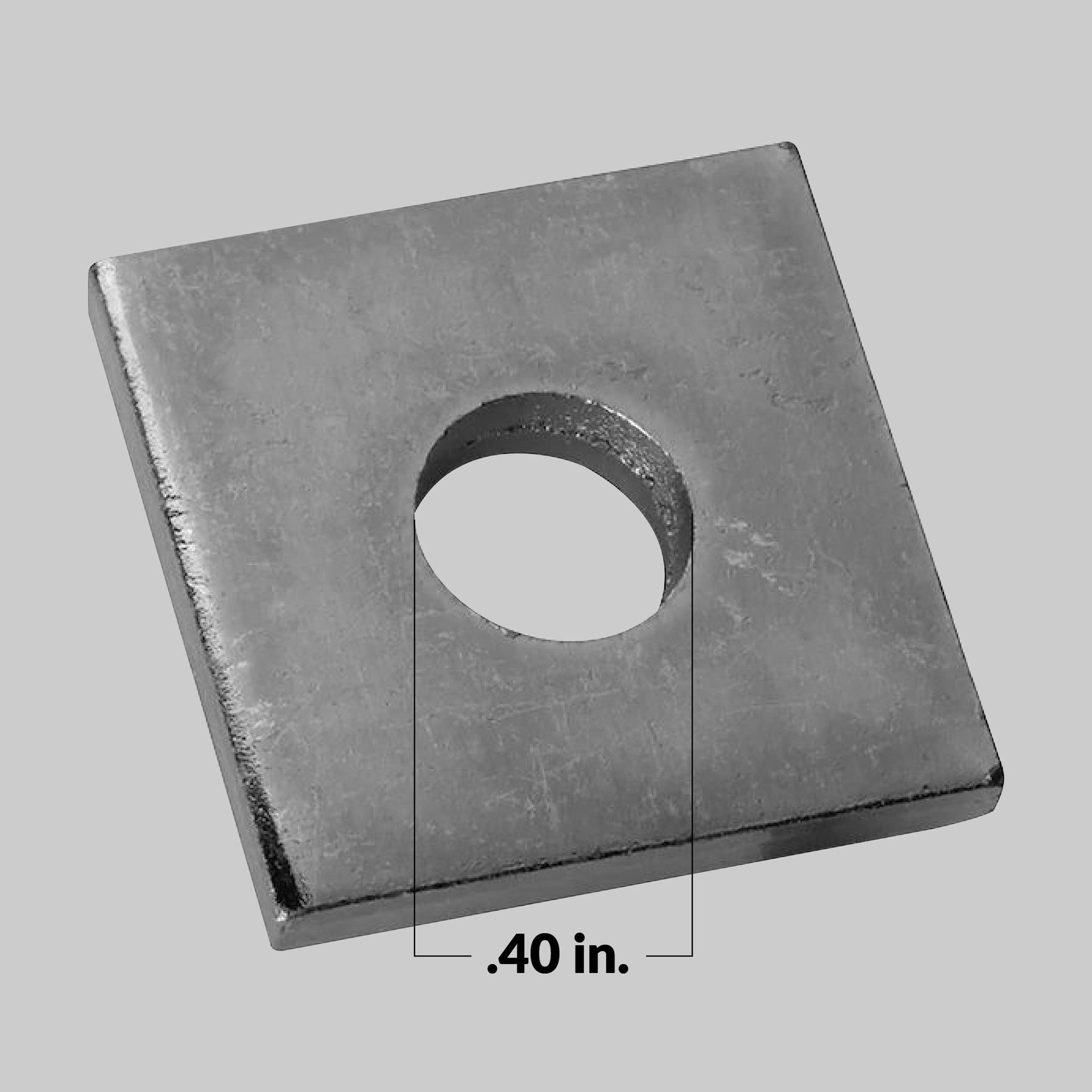 slide 2 of 2, Adamax 3/8-in Square Strut Washer, 1 ct