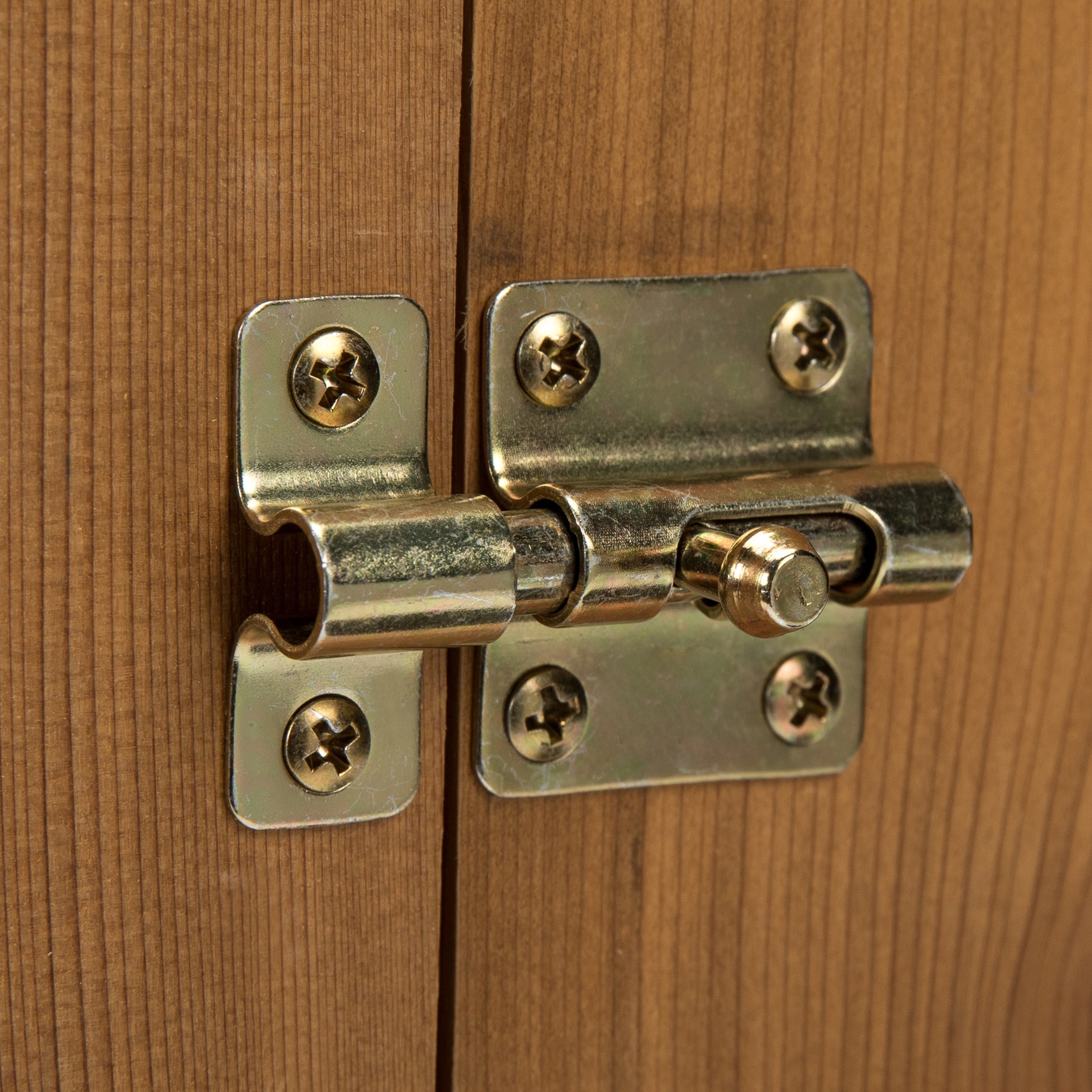 slide 2 of 6, RELIABILT 2-in Polished brass Steel Barrel Bolt, 1 ct