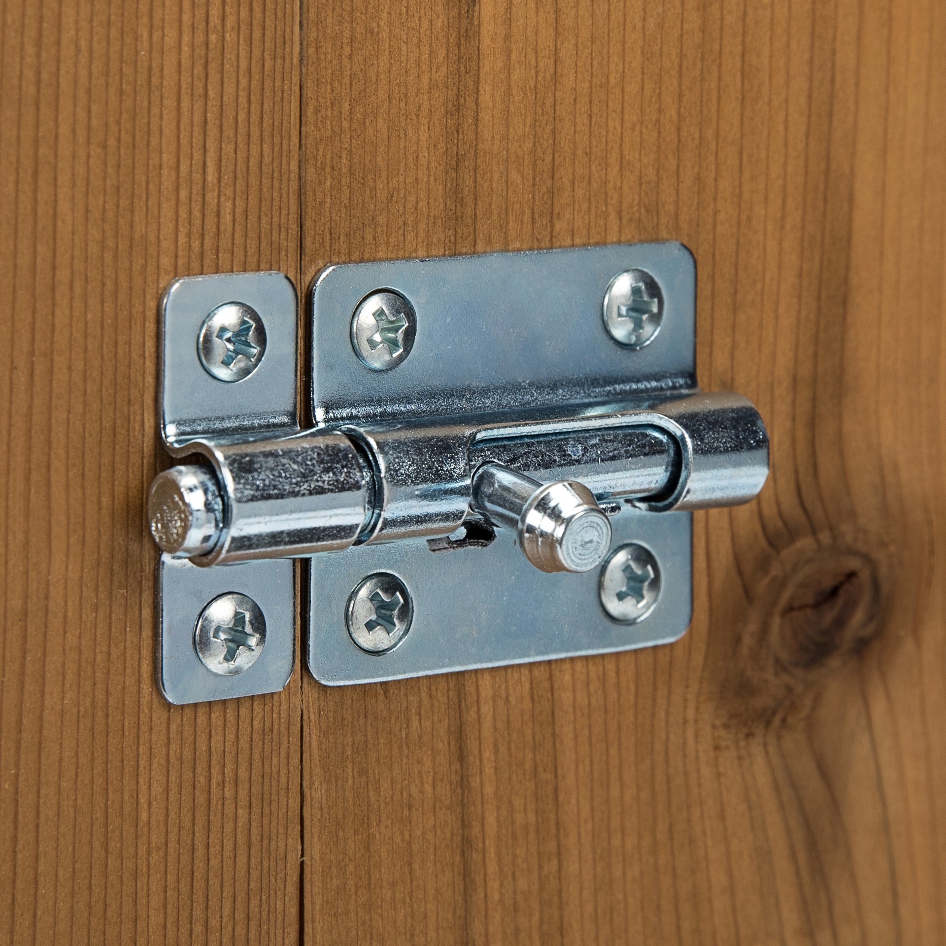 slide 2 of 6, RELIABILT 2-1/2-in Zinc Steel Barrel Bolt, 1 ct