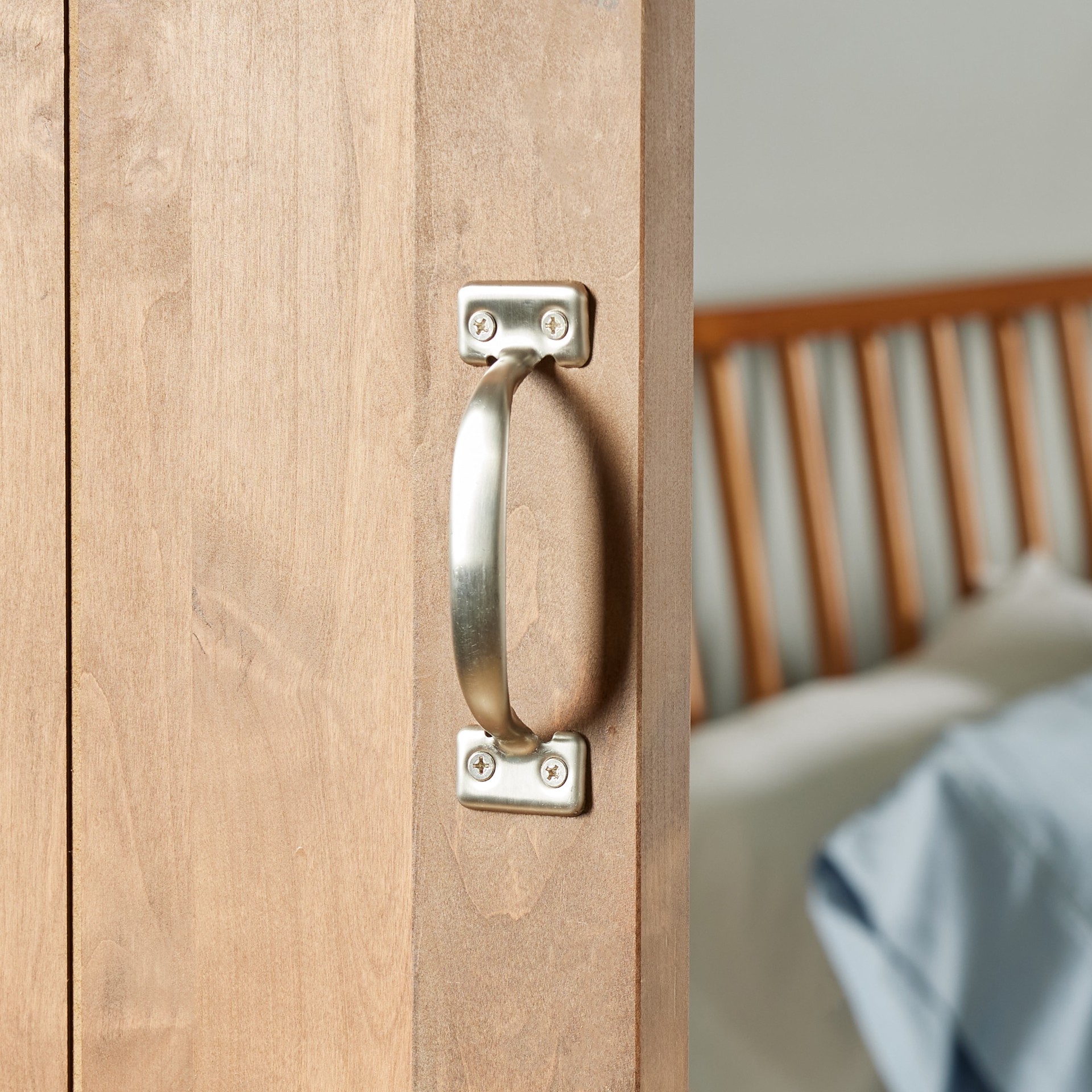 slide 4 of 6, RELIABILT Silver Screen door Replacement Pull handle, 1 ct