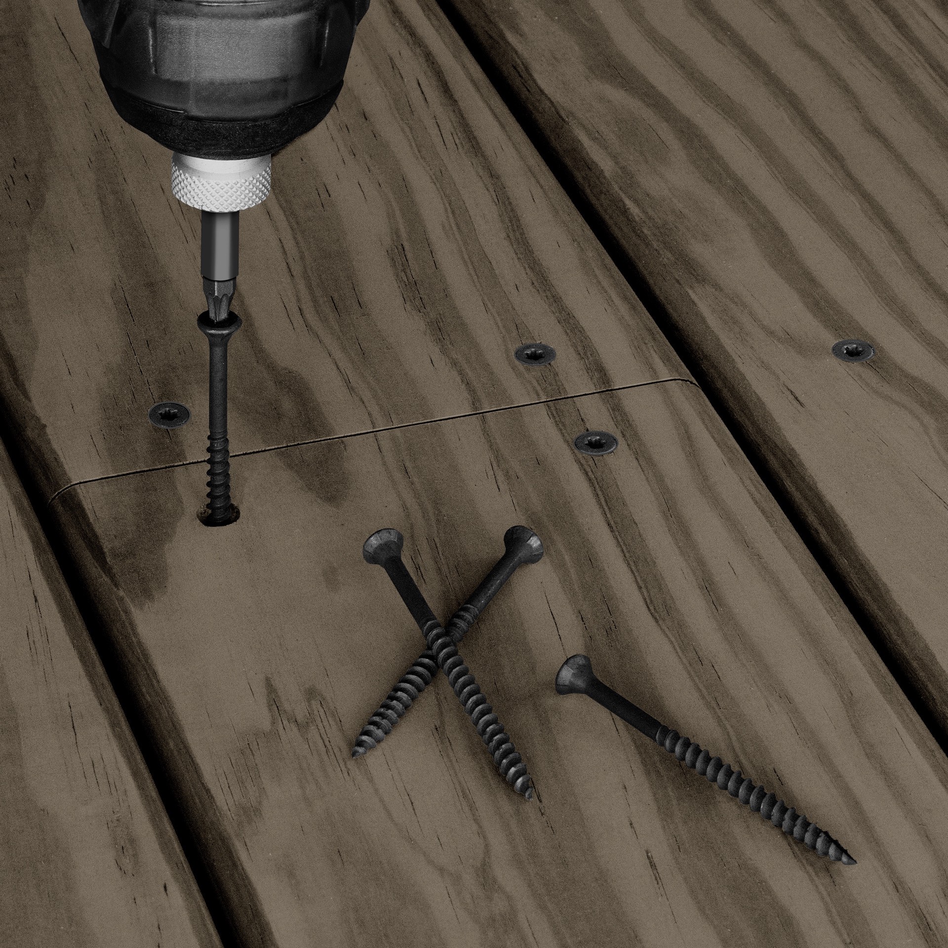 slide 6 of 6, Deck Plus #10 x 2-1/2-in Wood to wood Deck Screws ( 395 -Per Box ), 1 ct