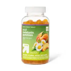 Adult Melatonin Gummies - White Tea/Peach - 140ct - up & up™