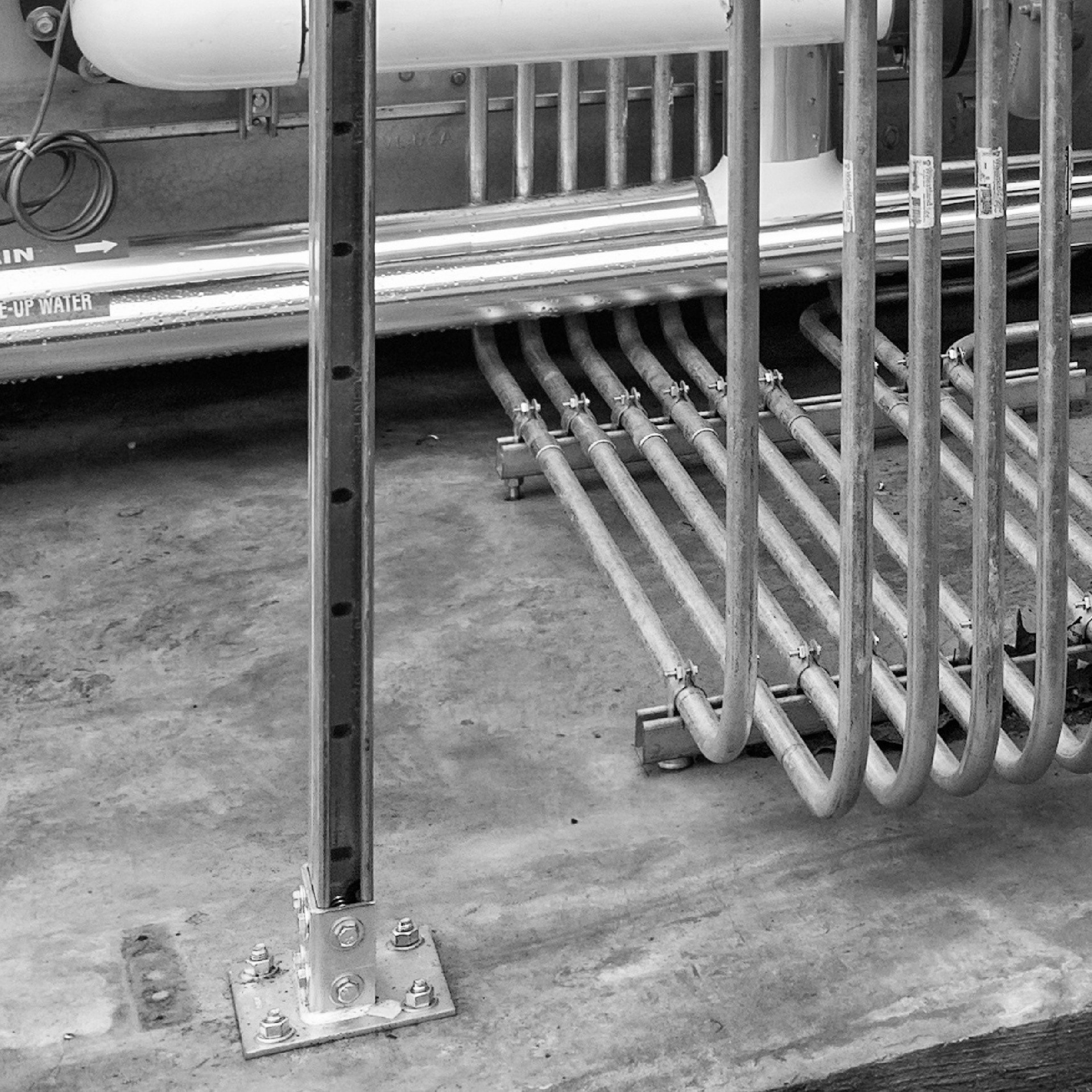 slide 2 of 6, Adamax 3-in Angled Strut Bracket, 1 ct