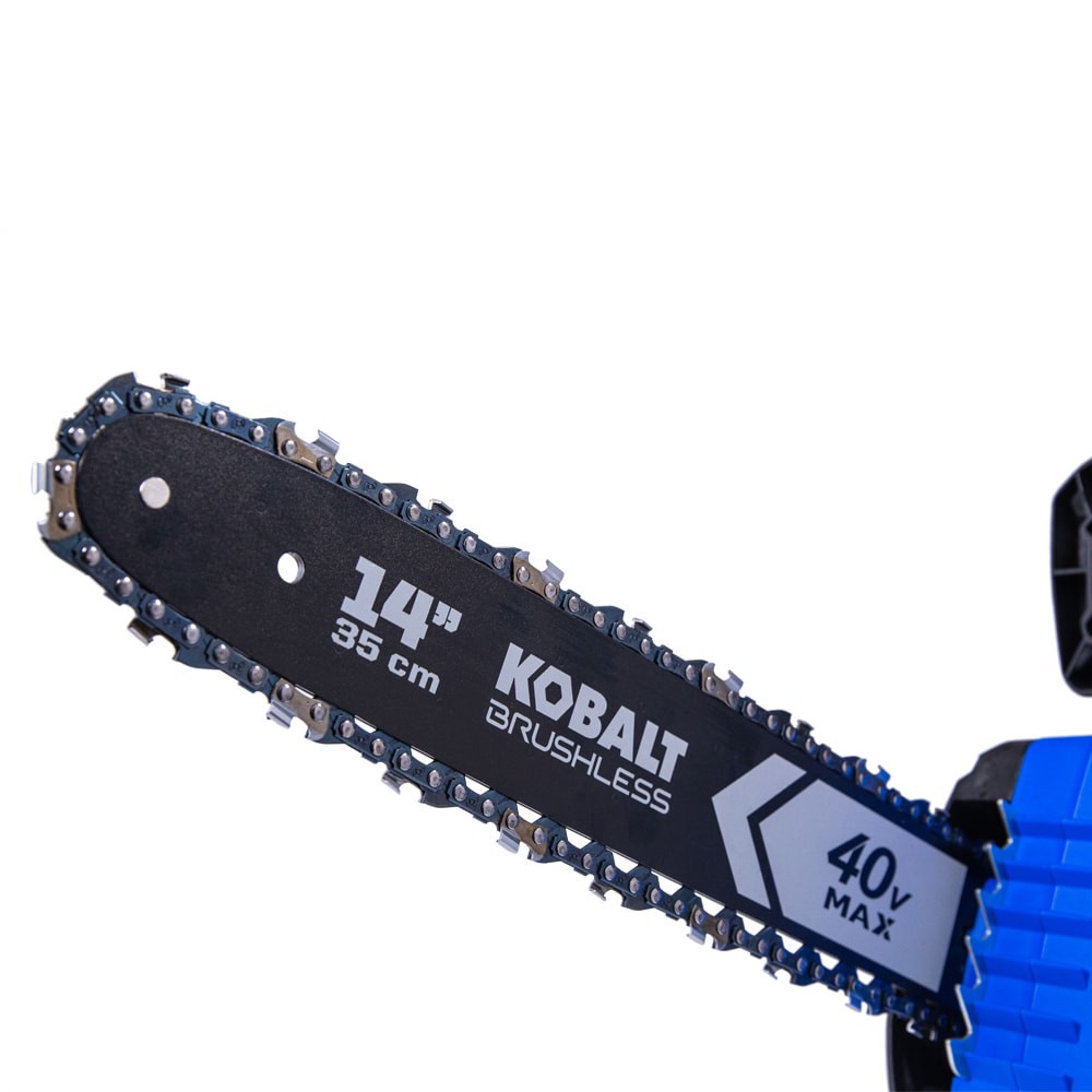 slide 6 of 6, Kobalt Gen4 40-volt 14-in Battery 4.0 Ah Chainsaw Battery Included Charger Included, 1 ct