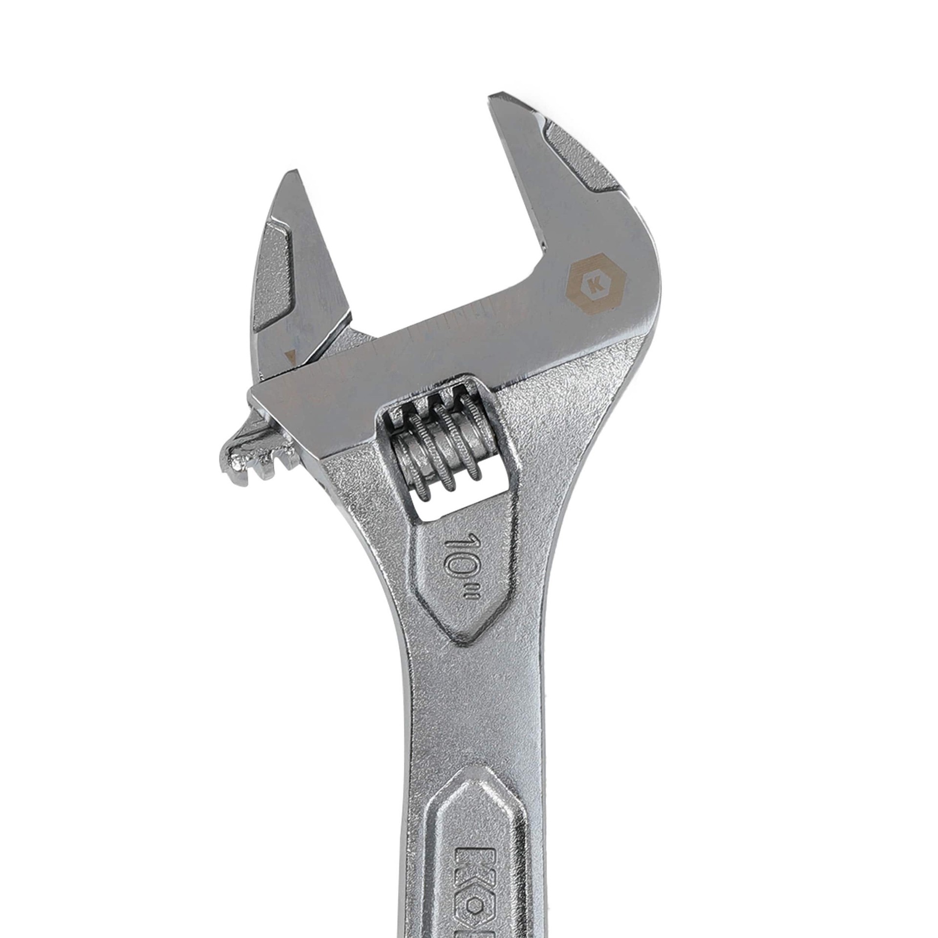 slide 6 of 6, Kobalt 10-Inches Adjustable Wrench, 1 ct