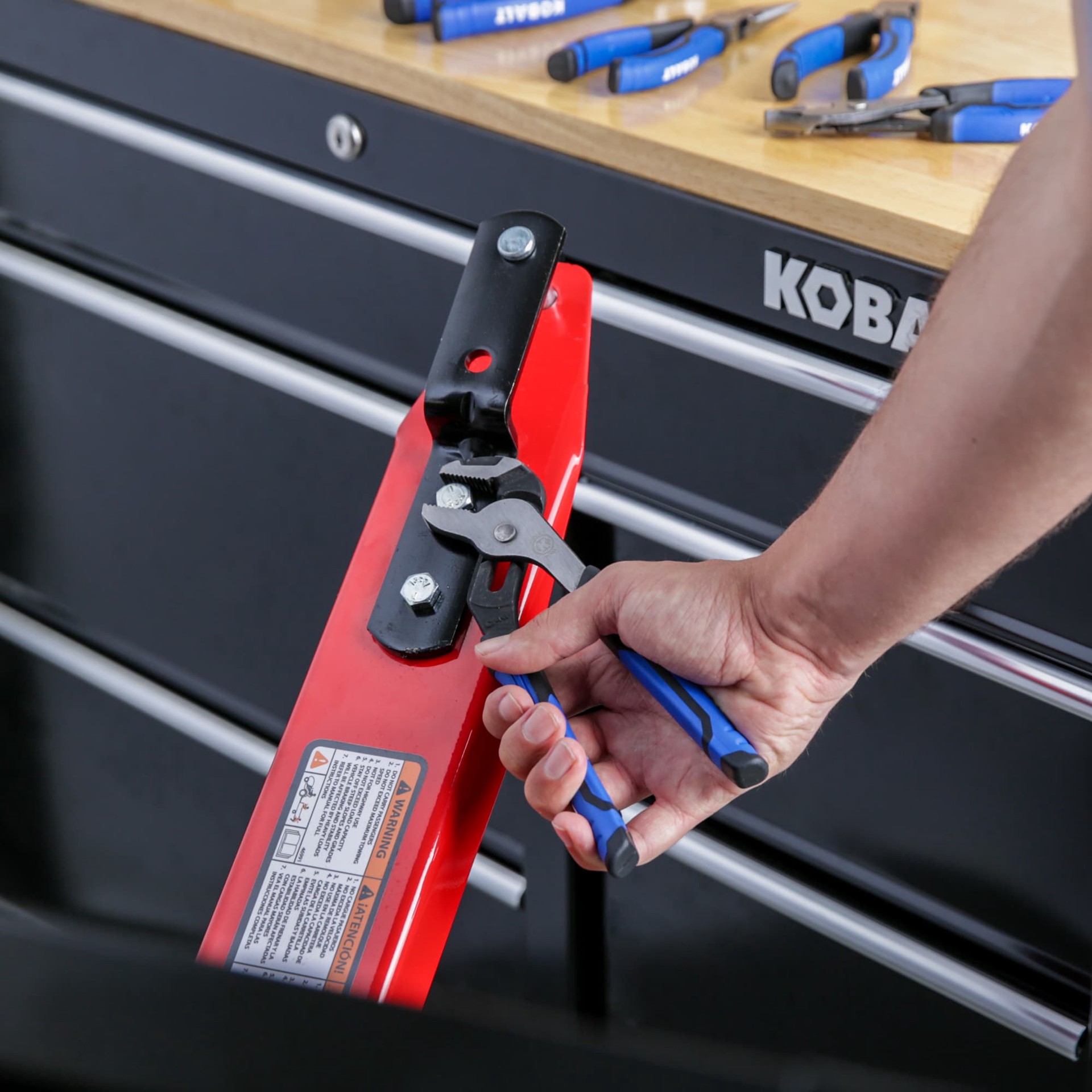 slide 2 of 6, Kobalt Assorted pliers 5 -Piece, 1 ct