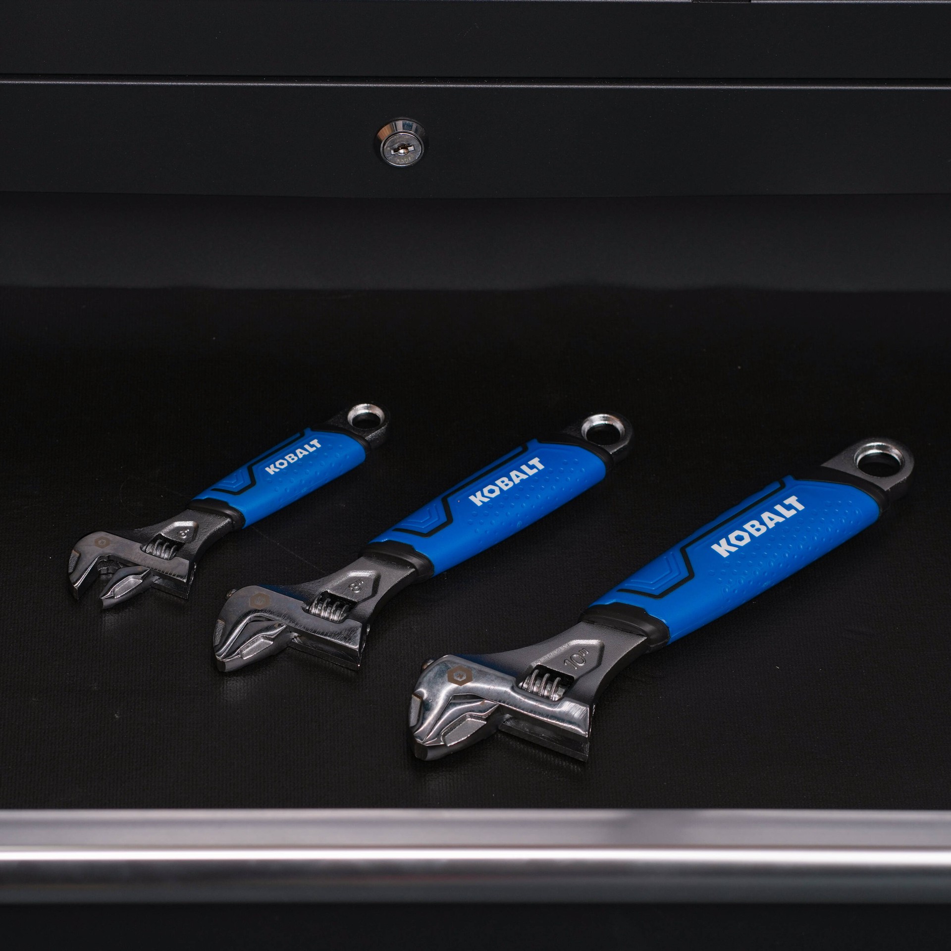 slide 4 of 6, Kobalt Adjustable Wrench Set 3 -Piece, 1 ct