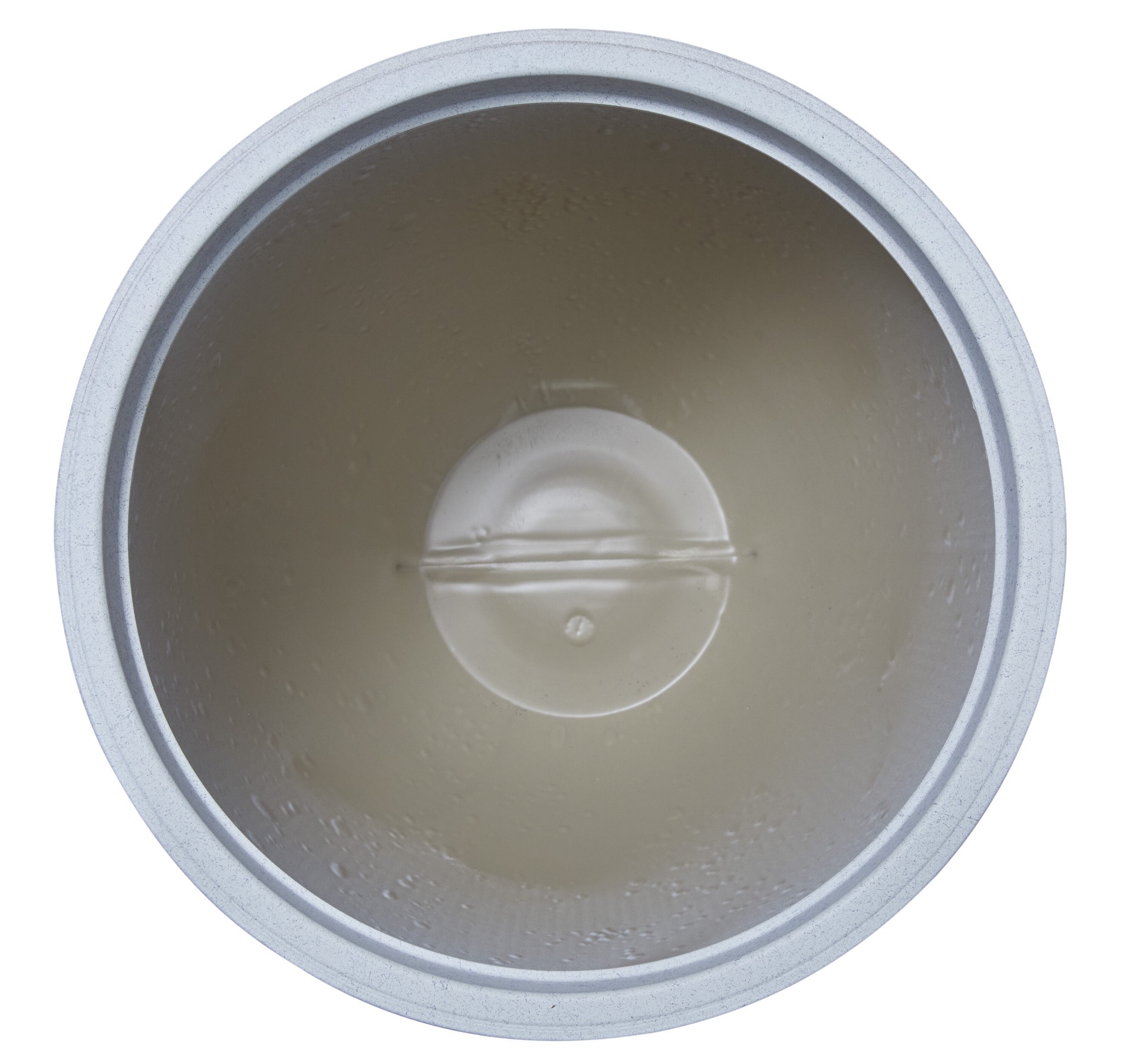 slide 4 of 6, allen + roth Round 19.02-in W x 19.02-in L White Resin Indoor/Outdoor Planter, 1 ct