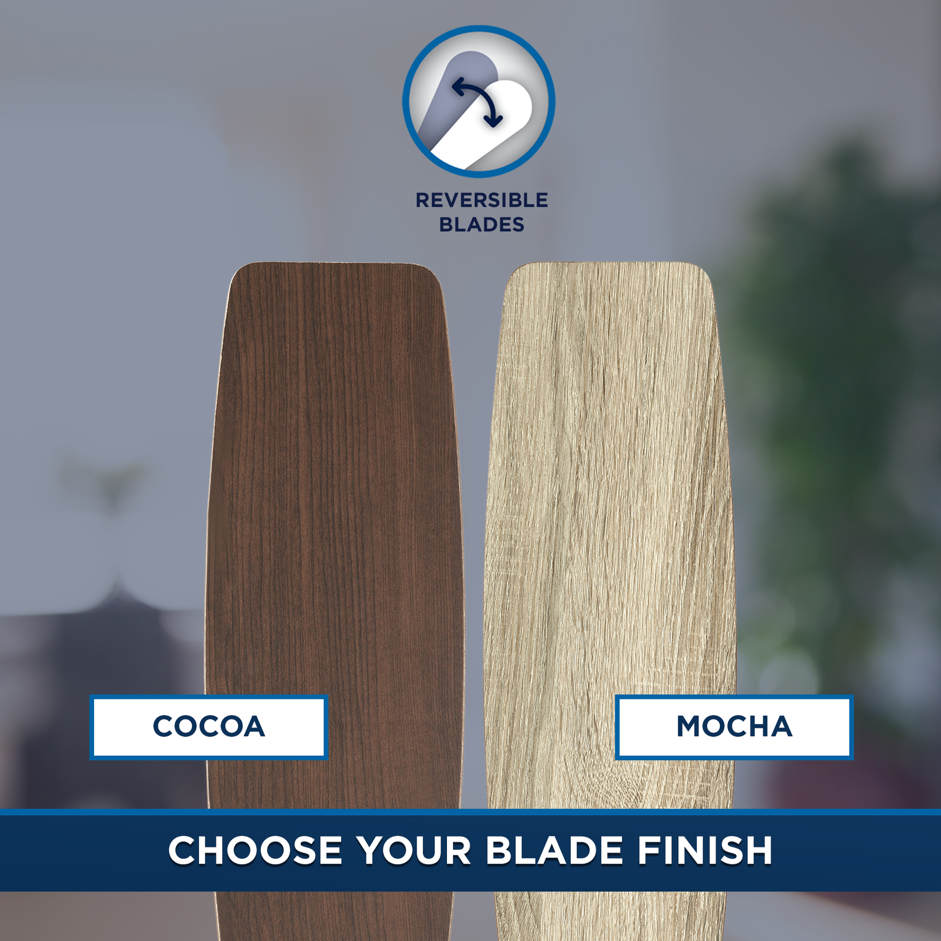 slide 6 of 6, Harbor Breeze Oxford 52-in Bronze with Mocha/Cocoa Blades Ceiling Fan With Light 5 -Blade, 1 ct