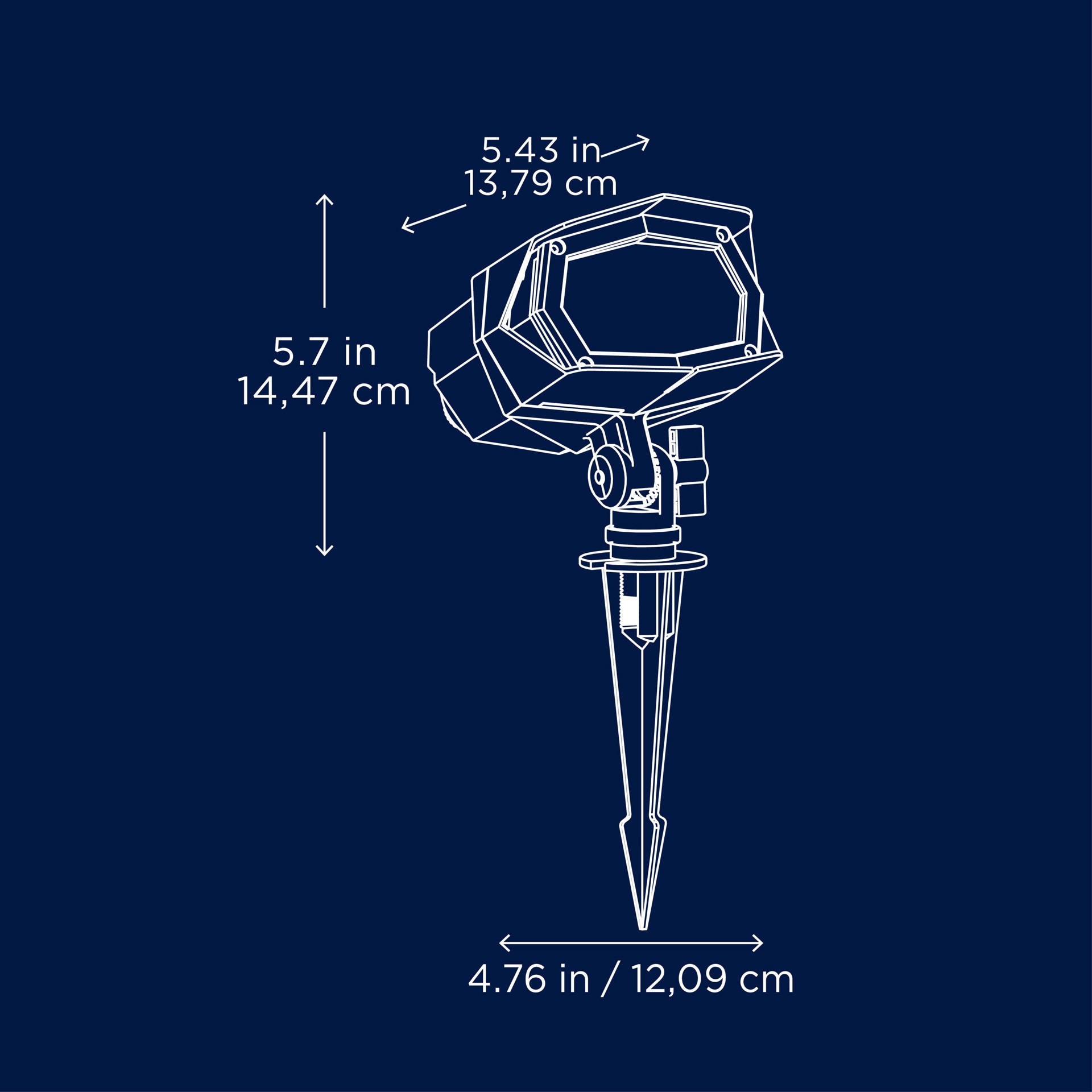 slide 5 of 6, Harbor Breeze 2000 -Lumens 27 -Watt Bronze Low voltage Tunable White Hardwired LED Flood light, 1 ct