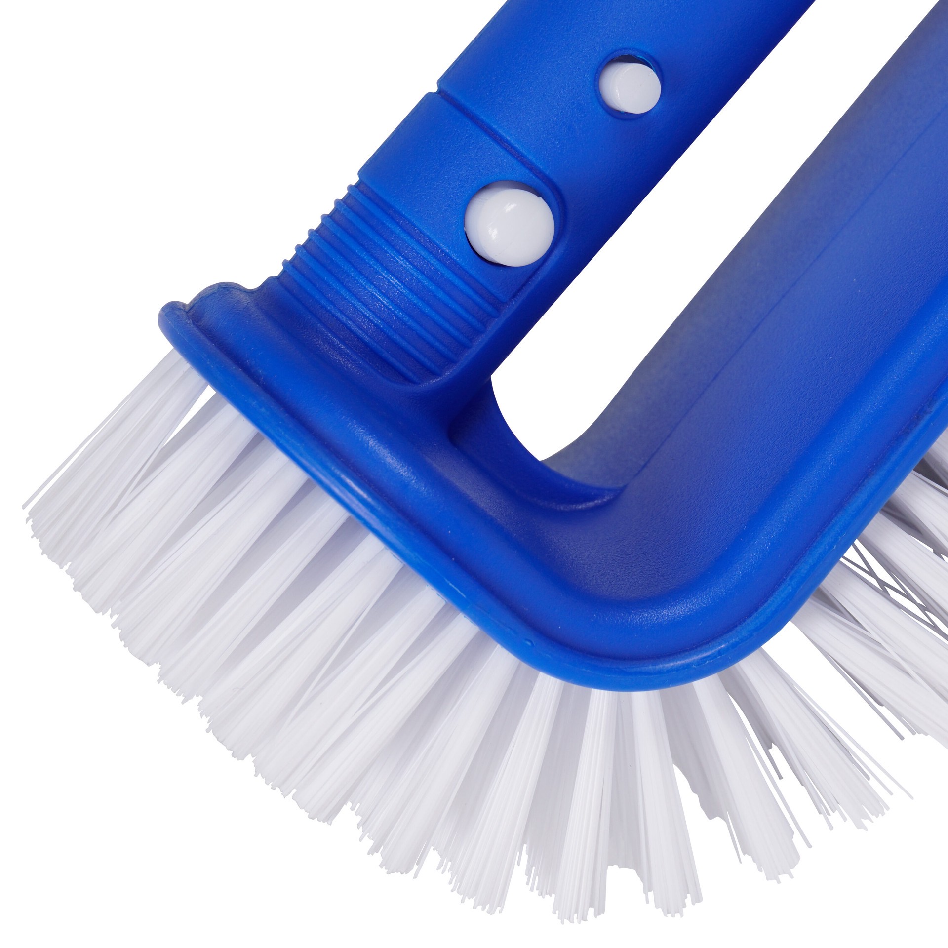 slide 4 of 4, ELODEA Classic 6.69-in Plastic Corner brush Pool Brush Safe for Concrete Surfaces Safe for Vinyl Surfaces Safe for Plaster Surfaces, 1 ct