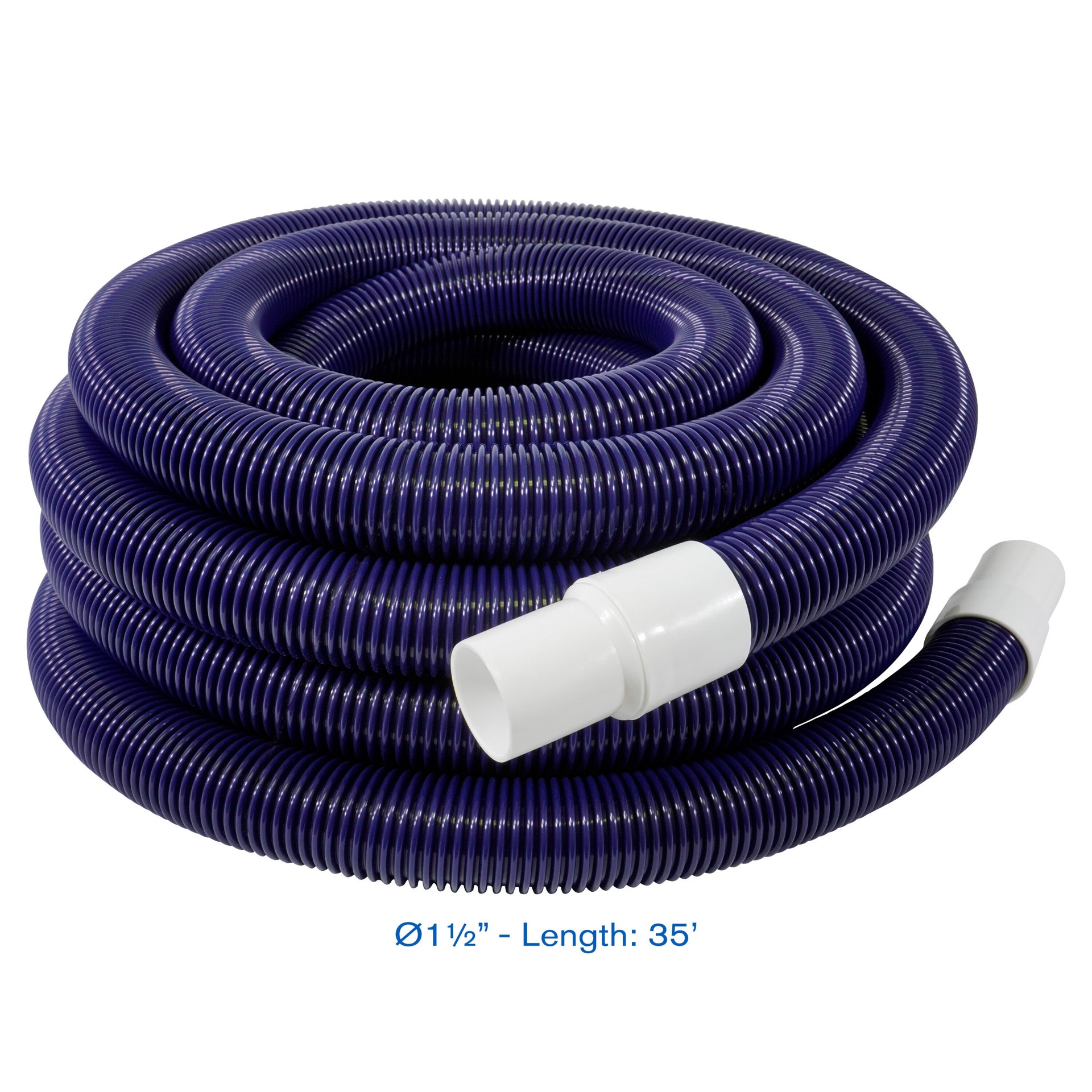 slide 2 of 3, ELODEA 1.5-in x 35-ft Polyethylene Vacuum hose, 1 ct