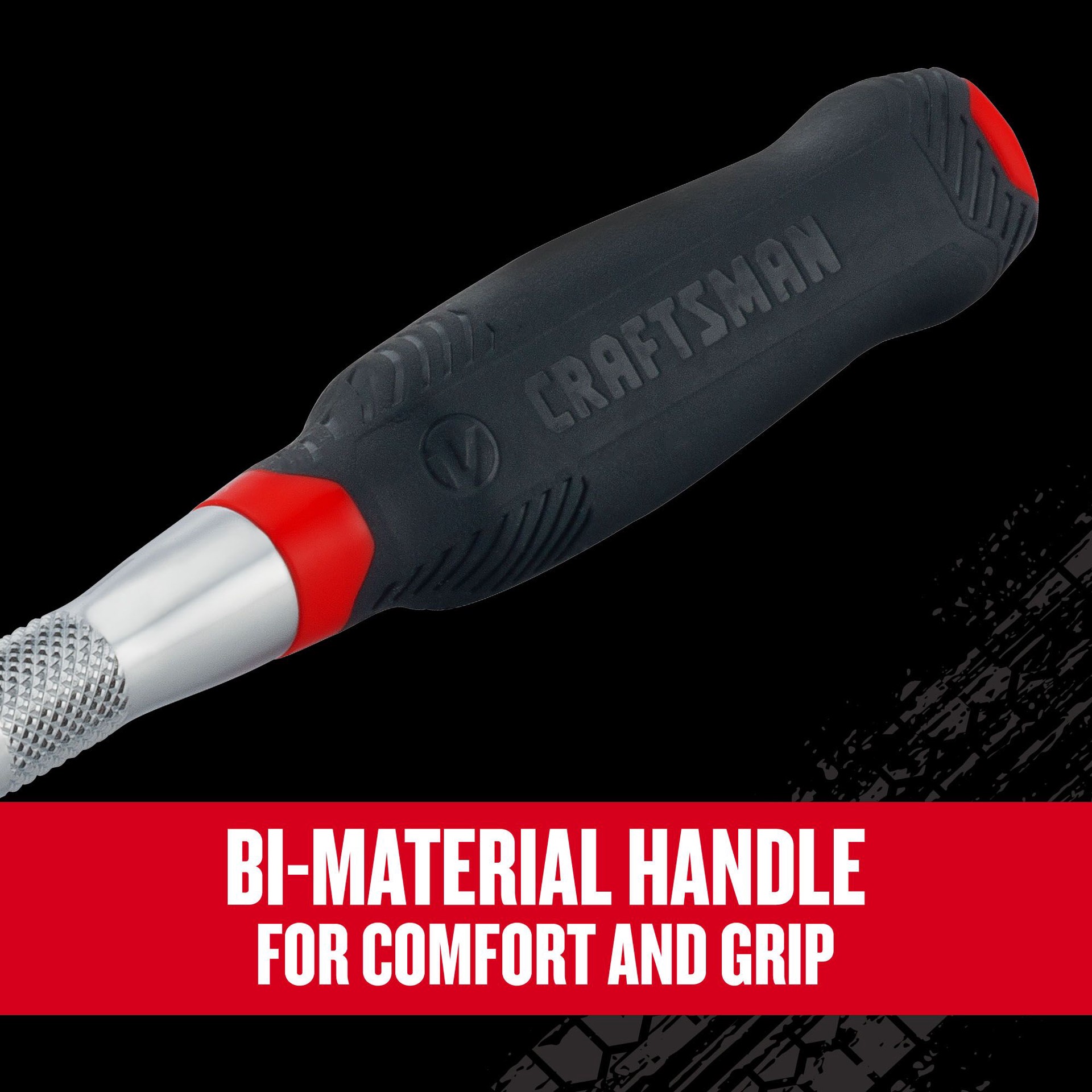 slide 2 of 6, CRAFTSMAN V-Series 96 -Tooth 3/8-in Drive Comfort grip Handle Ratchet, 1 ct