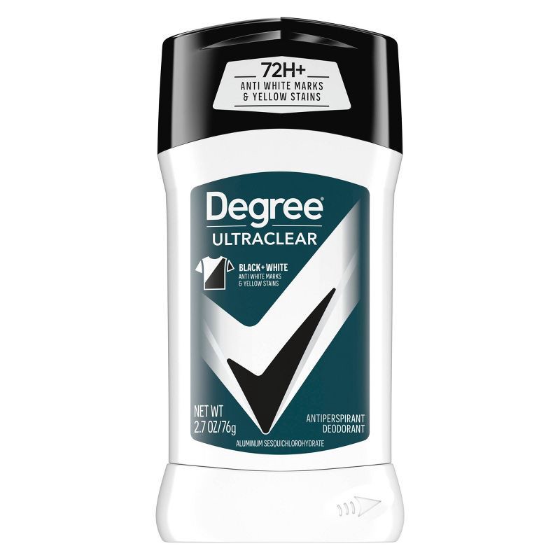 slide 2 of 7, Degree Men Ultra Clear Black + White 48-Hour Antiperspirant & Deodorant Stick - 2.7oz, 2.7 oz
