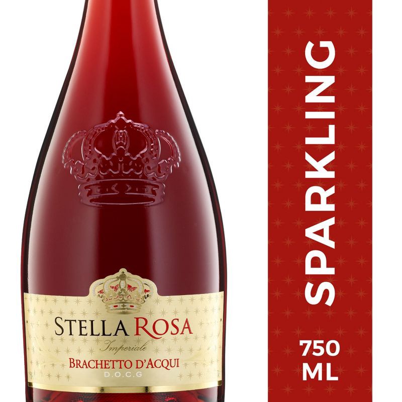 slide 2 of 5, Stella Rosa Imperiale Brachetto Wine - 750ml Bottle, 750 ml