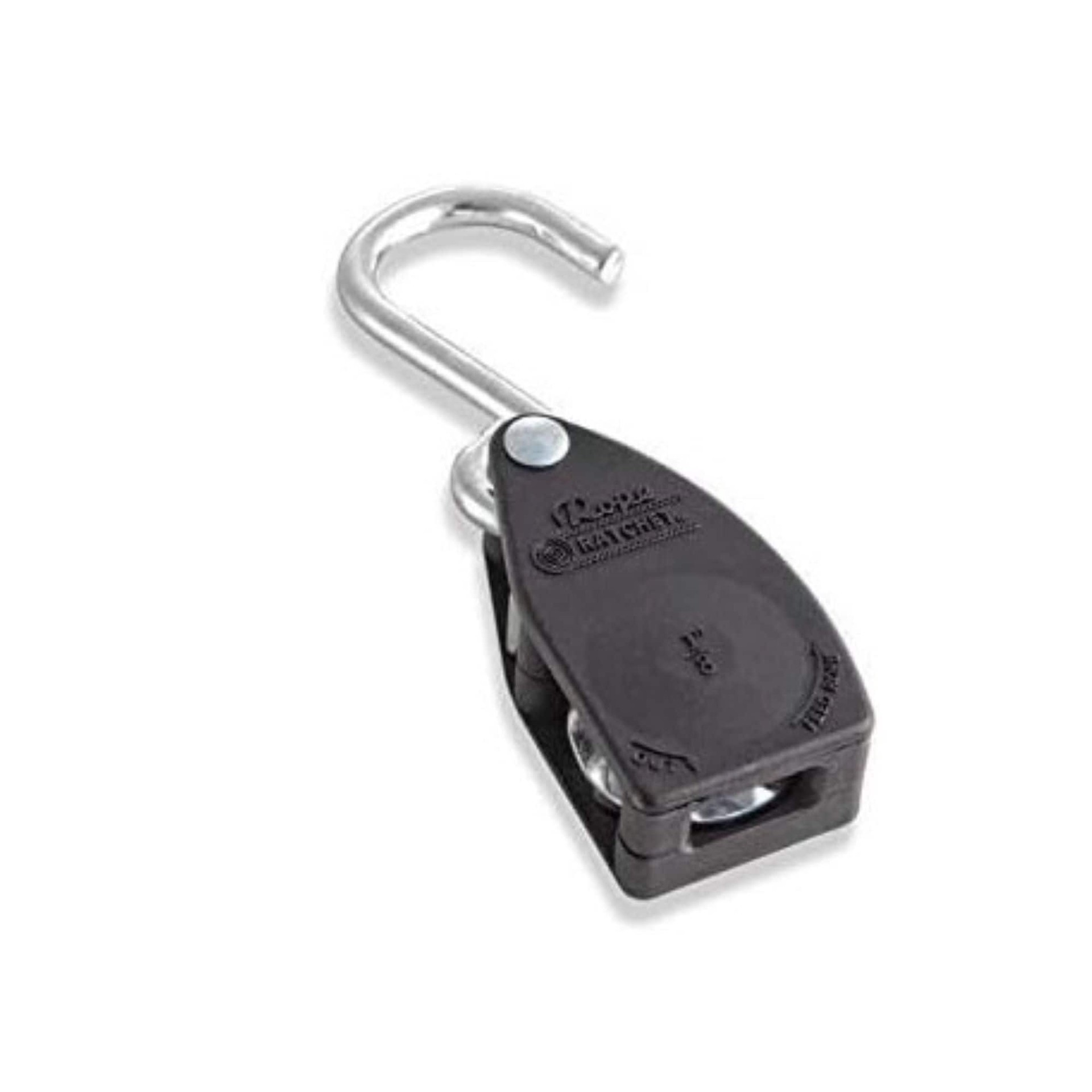 slide 2 of 5, Carry-On Trailer 1-in x 6-ft Ratcheting Strap Tie Down with S-hook 75-lb Break Strength, 1 ct