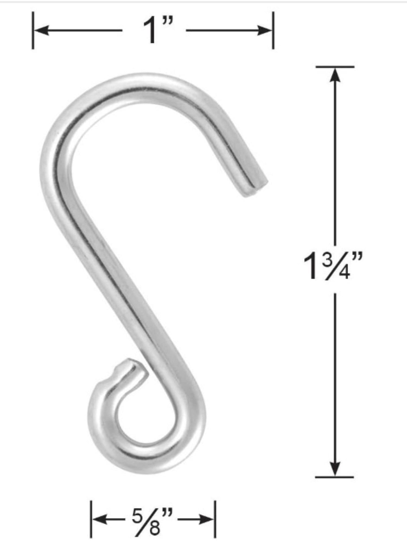 slide 3 of 5, Carry-On Trailer 1-in x 6-ft Ratcheting Strap Tie Down with S-hook 75-lb Break Strength, 1 ct