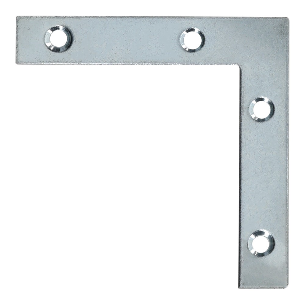 slide 2 of 6, RELIABILT 3.5-in x 0.625-in x 2-in Zinc-plated Steel Corner brace 4 -Pack, 1 ct