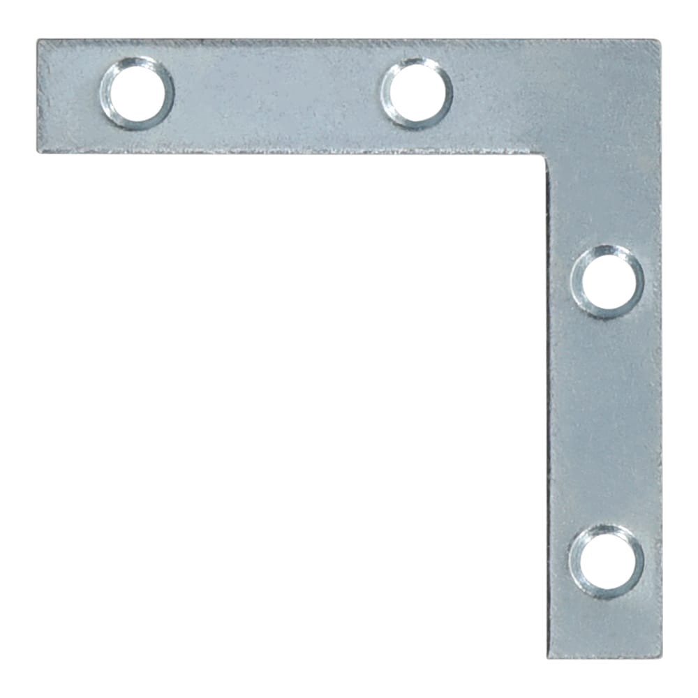 slide 2 of 6, RELIABILT 2-in x 0.625-in x 2-in Zinc-plated Steel Corner brace 4 -Pack, 1 ct