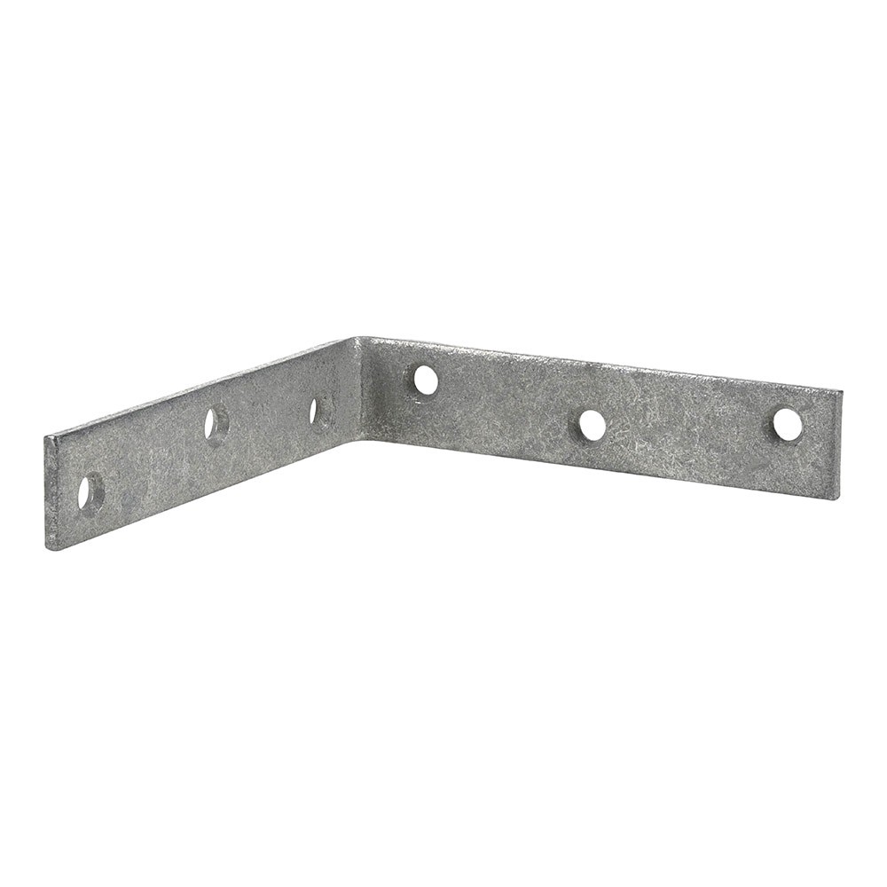 slide 1 of 4, RELIABILT 5-in x 1-in x 5-in Galvanized Steel Corner brace, 1 ct