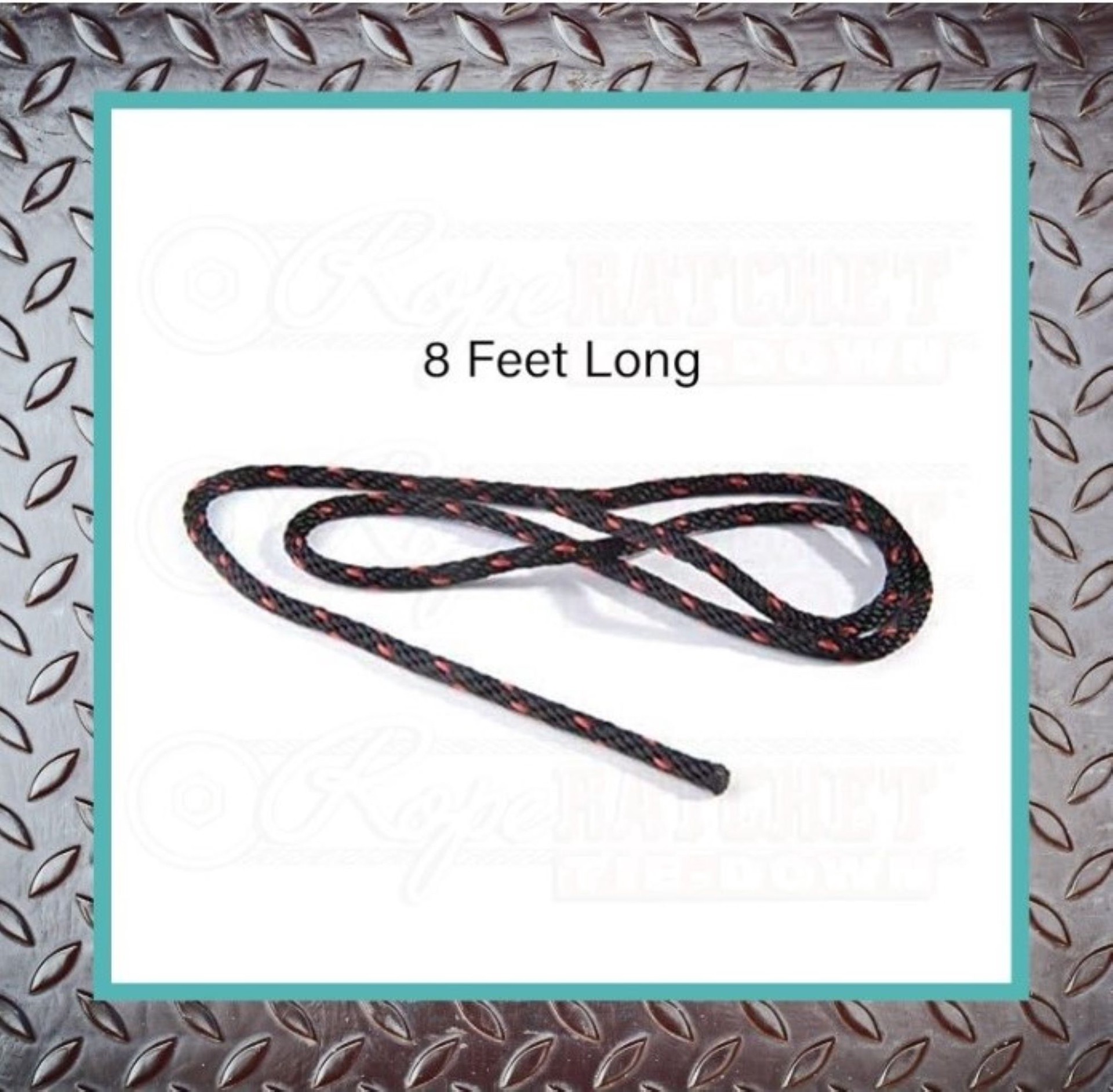 slide 4 of 5, Carry-On Trailer 1-1/2-in x 8-ft Ratcheting Strap Tie Down with S-hook 150-lb Break Strength, 1 ct