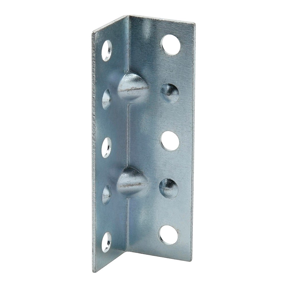 slide 2 of 6, RELIABILT 2.5-in x 0.625-in x 2.5-in Zinc-plated Steel Corner brace 4 -Pack, 1 ct