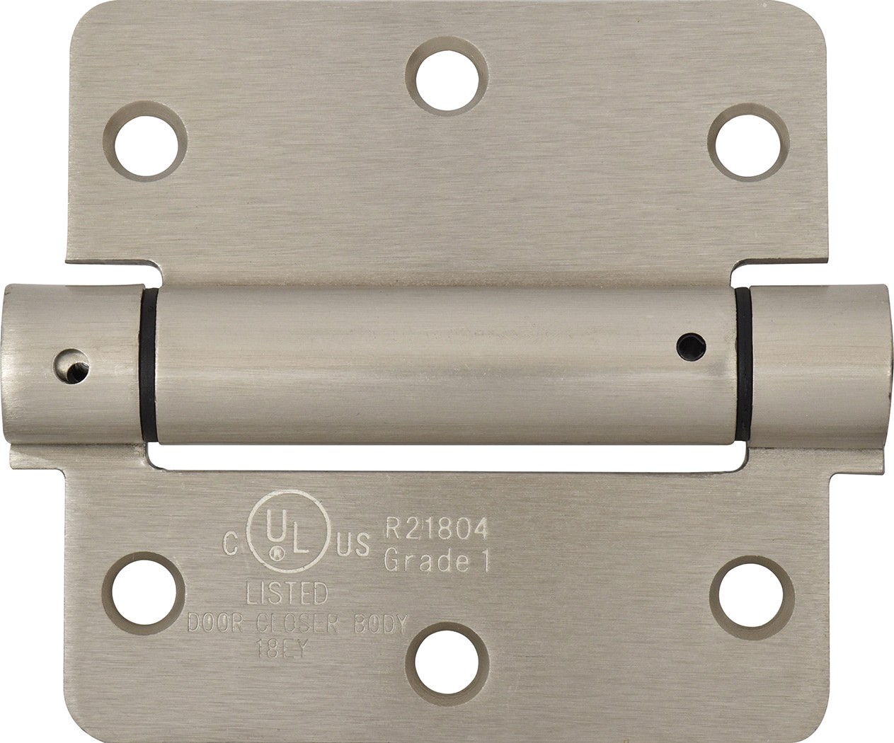 slide 4 of 6, RELIABILT 3-1/2-in H x 5/8-in Radius Satin Nickel Mortise Interior Door Hinge, 1 ct