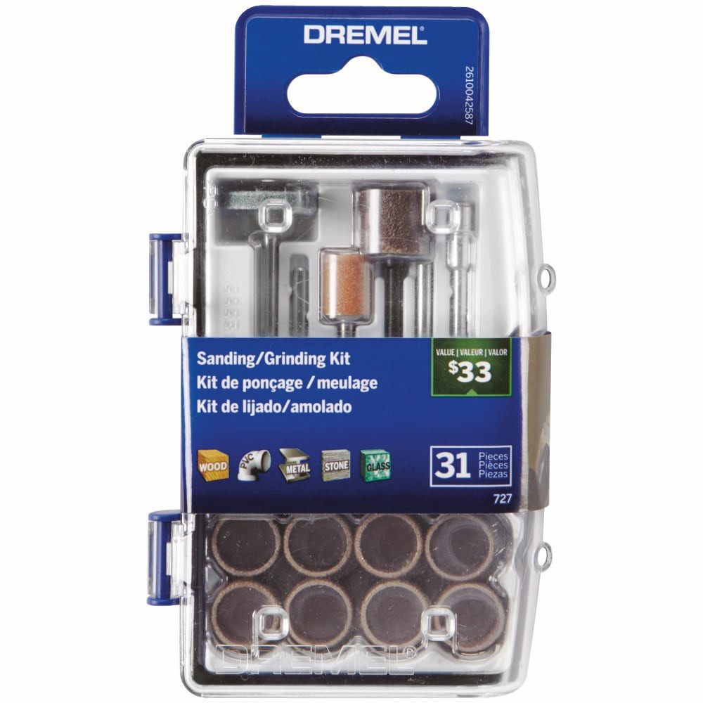 slide 1 of 6, Dremel 31 -Piece Set Set Multipurpose Accessory kit Set, 1 ct