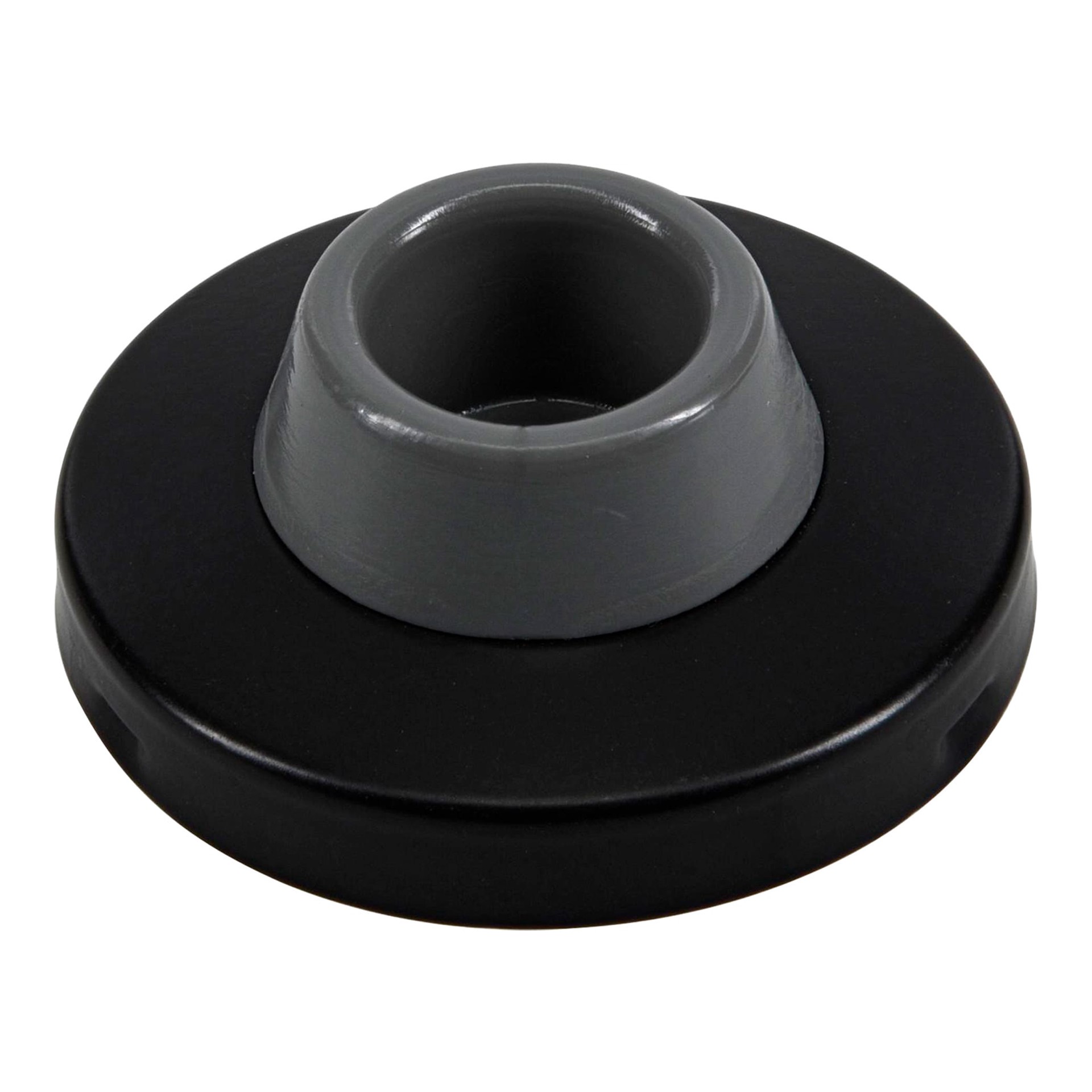 slide 1 of 5, RELIABILT 3-in Oil-rubbed bronze Concave bumper Door Stop, 1 ct