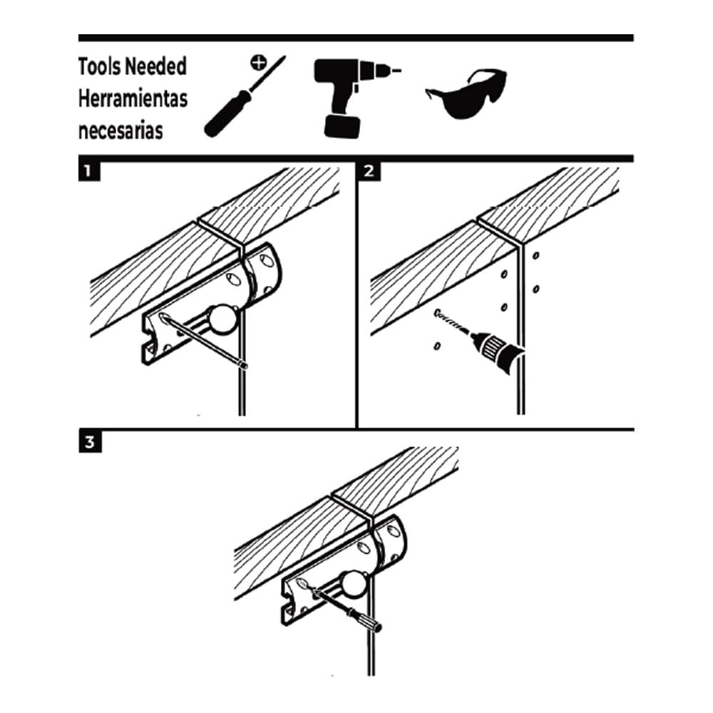 slide 4 of 6, RELIABILT 4-in Black Steel Barrel Bolt, 1 ct