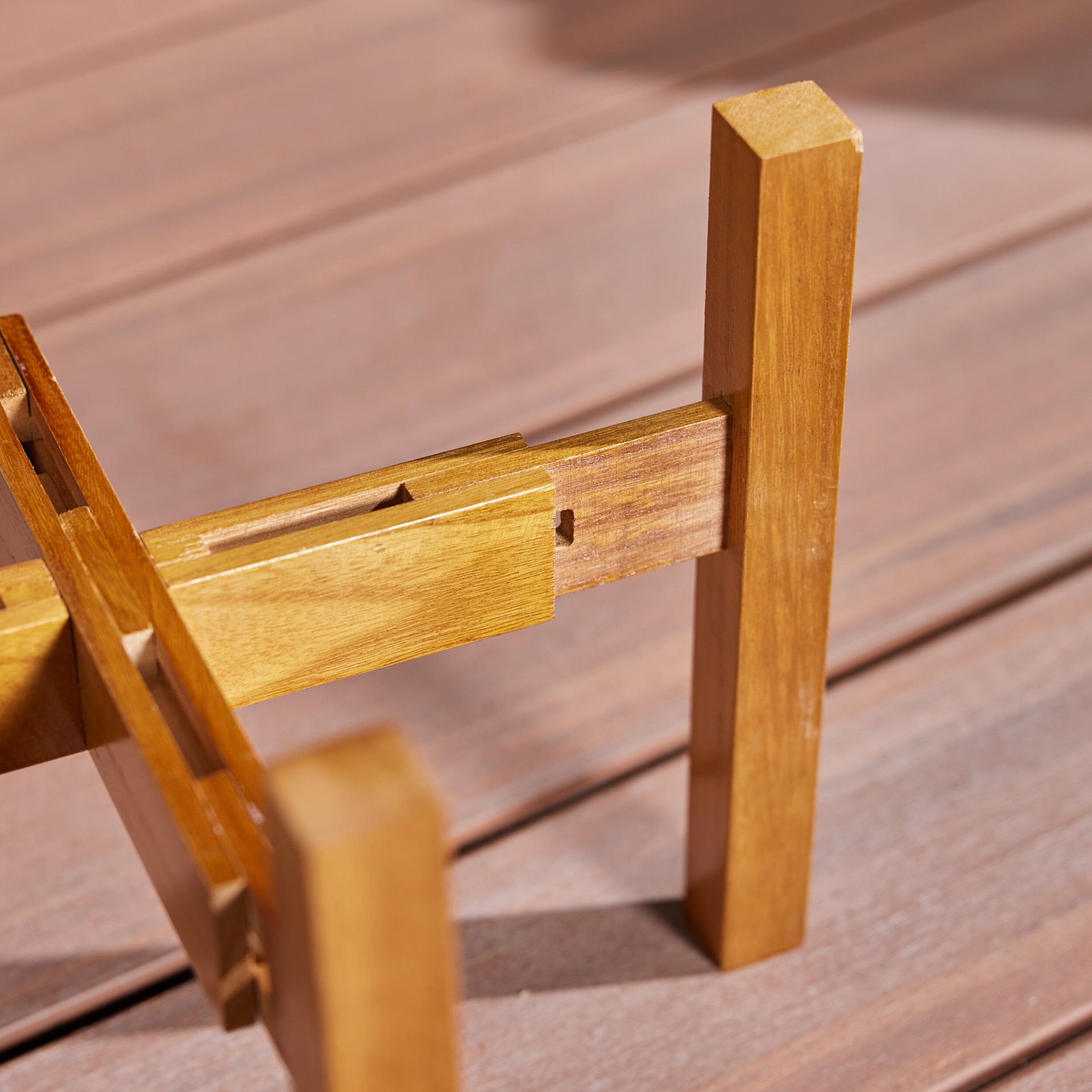 slide 5 of 6, Style Selections Contemporary 10-in H x 10.24-in W Walnut Indoor/Outdoor Square Wood Plant Stand, 1 ct