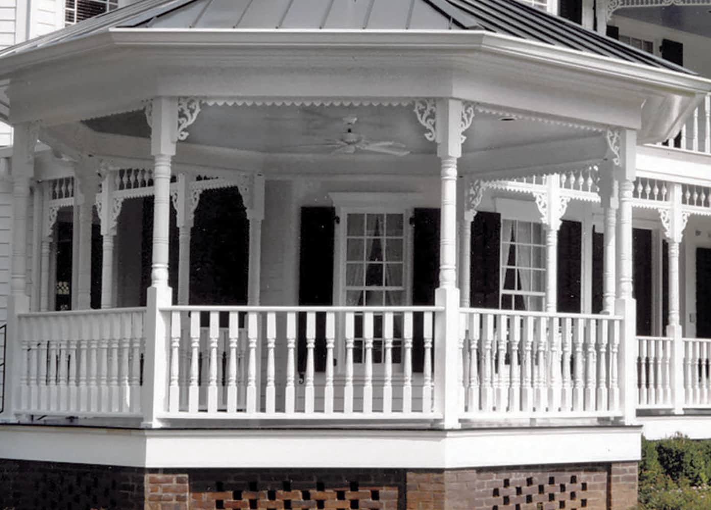 slide 4 of 5, Fypon PVC Cap Base Kit 5-in PVC Column Cap and Base Kit, 1 ct