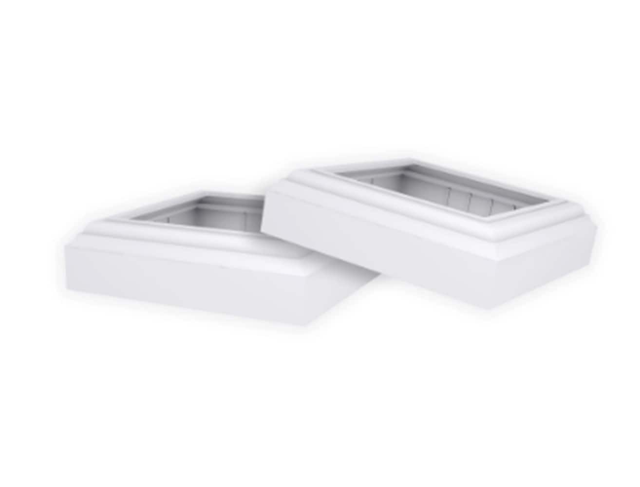 slide 5 of 5, Fypon PVC Cap Base Kit 5-in PVC Column Cap and Base Kit, 1 ct