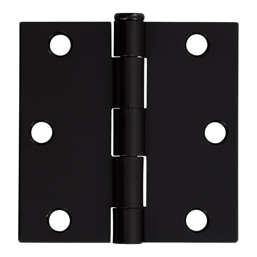 slide 1 of 6, RELIABILT 3-in H Square Oil-Rubbed Bronze Mortise Interior Door Hinge, 1 ct